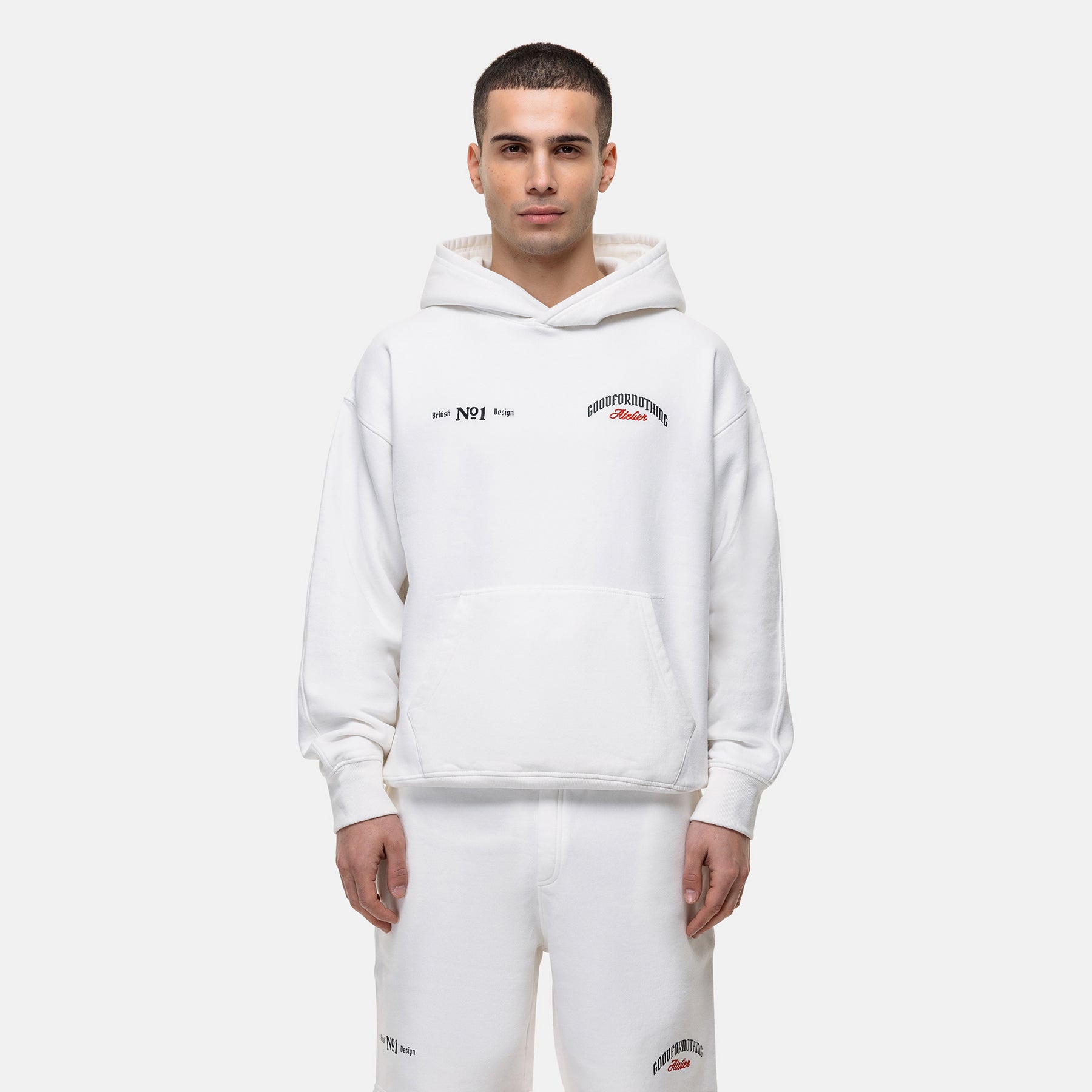 Antiquity Off White Vintage Hoodie