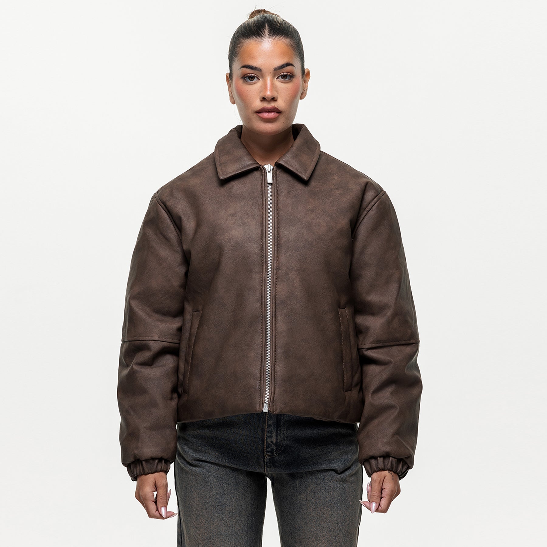 Vintage Brown Leather Coach Jacket – GOODFORNOTHING®
