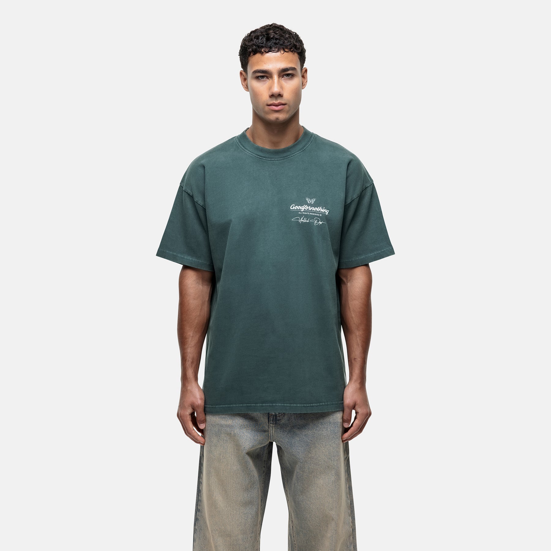 Cult Butterfly Green T-shirt
