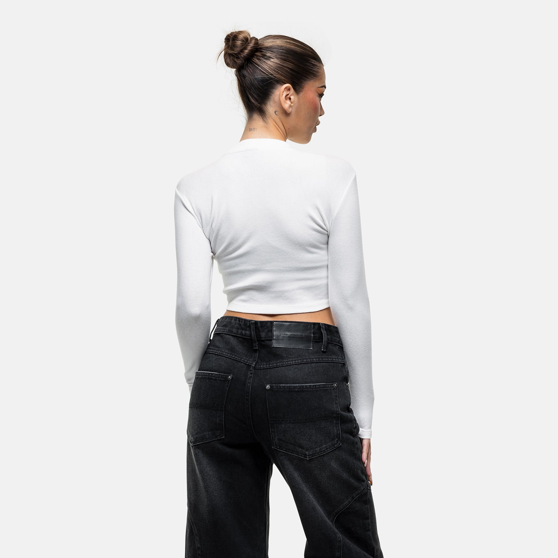 Atelier White Long-sleeve T-shirt
