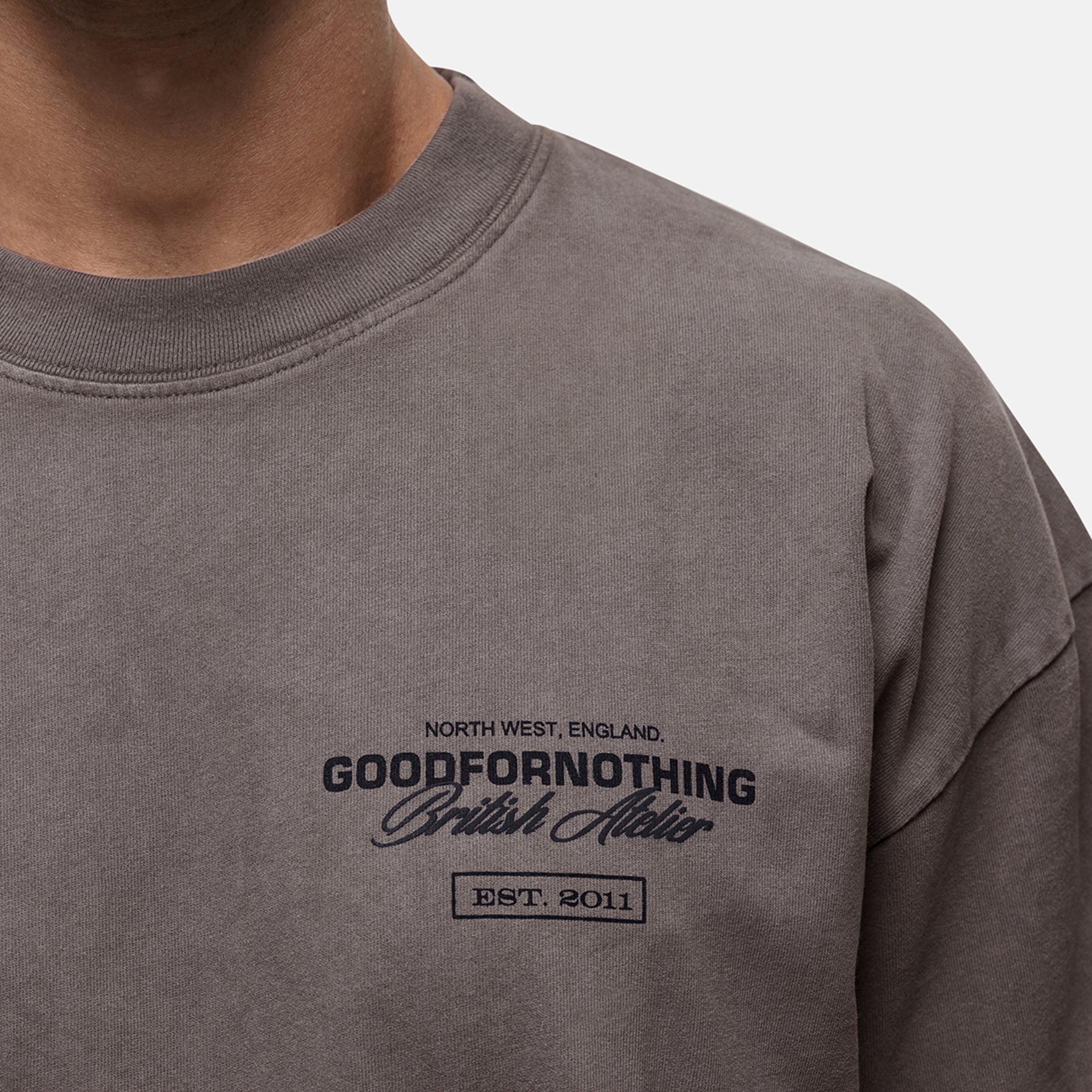 Atelier Washed Taupe T-shirt