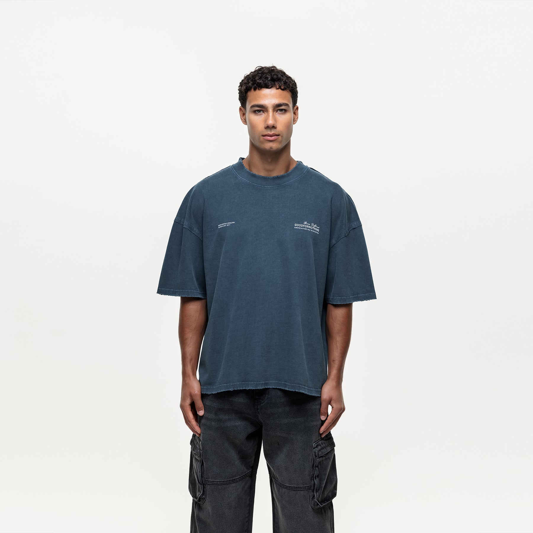 Boxy Washed Blue T-shirt