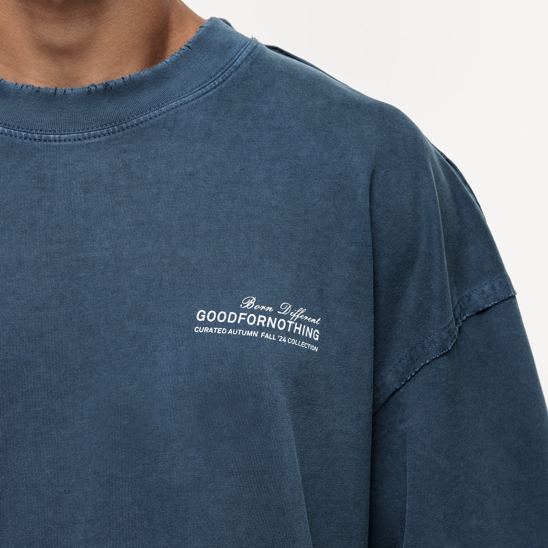 Boxy Washed Blue T-shirt