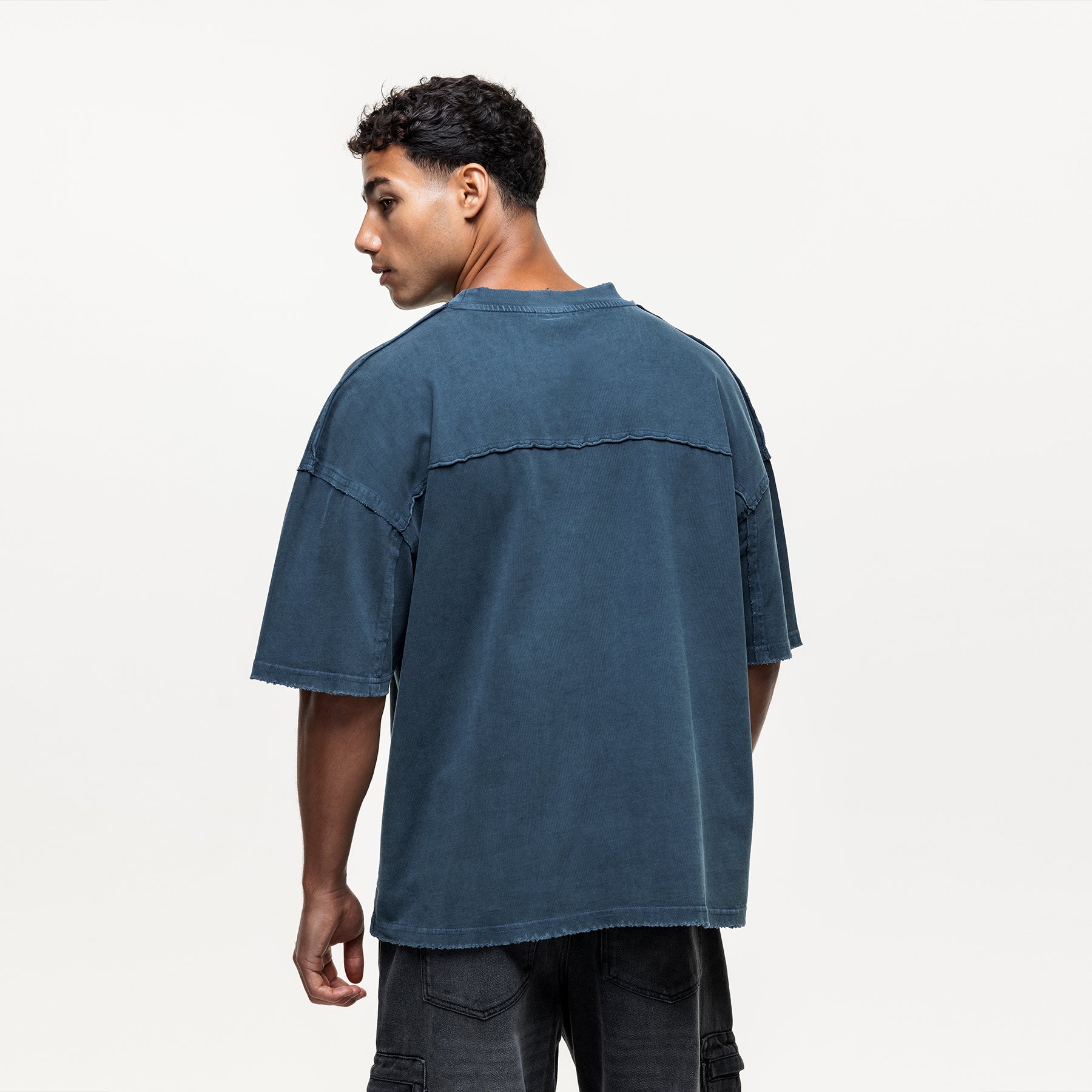 Boxy Washed Blue T-shirt