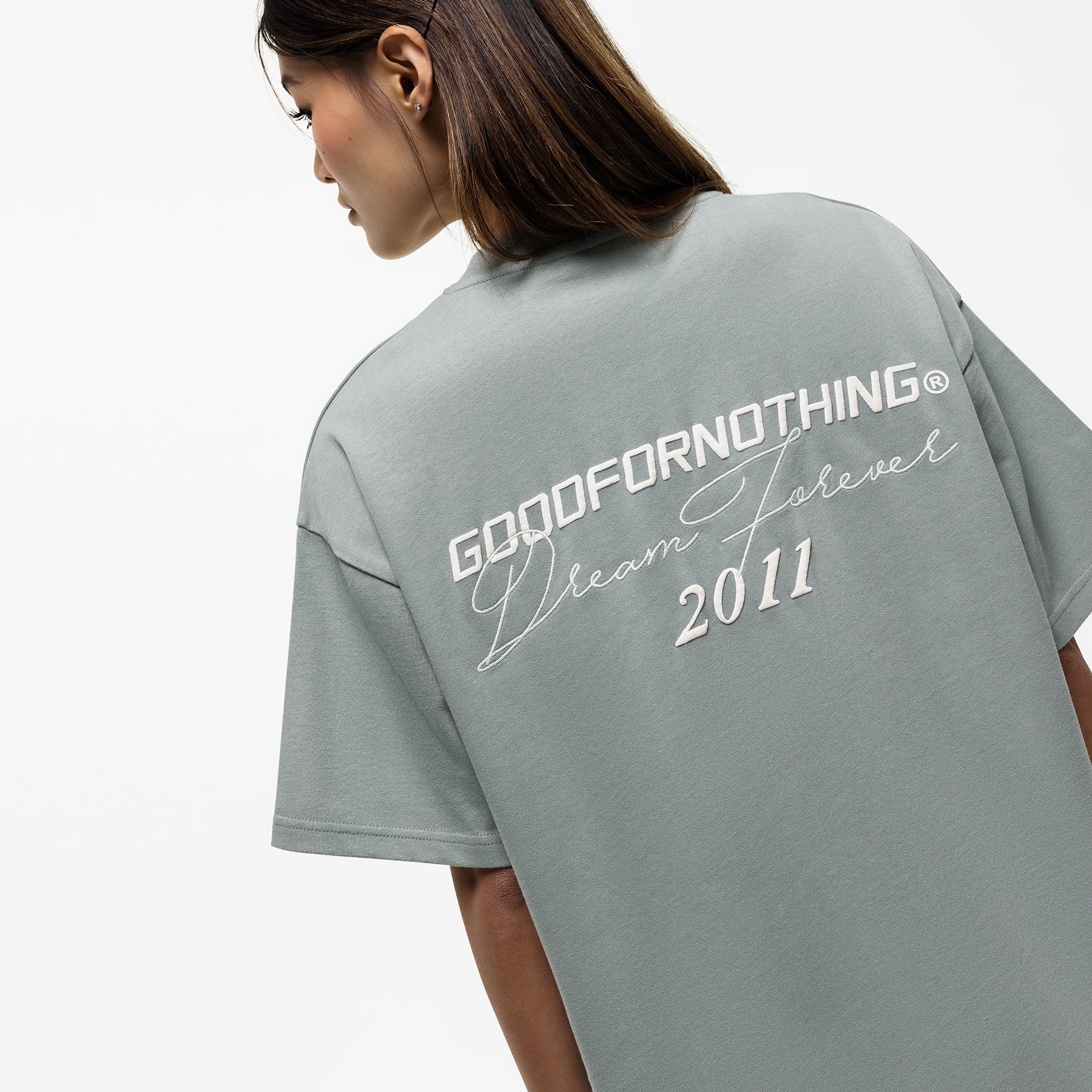 Oversized Dream Forever Sage T-shirt (Final Sale)