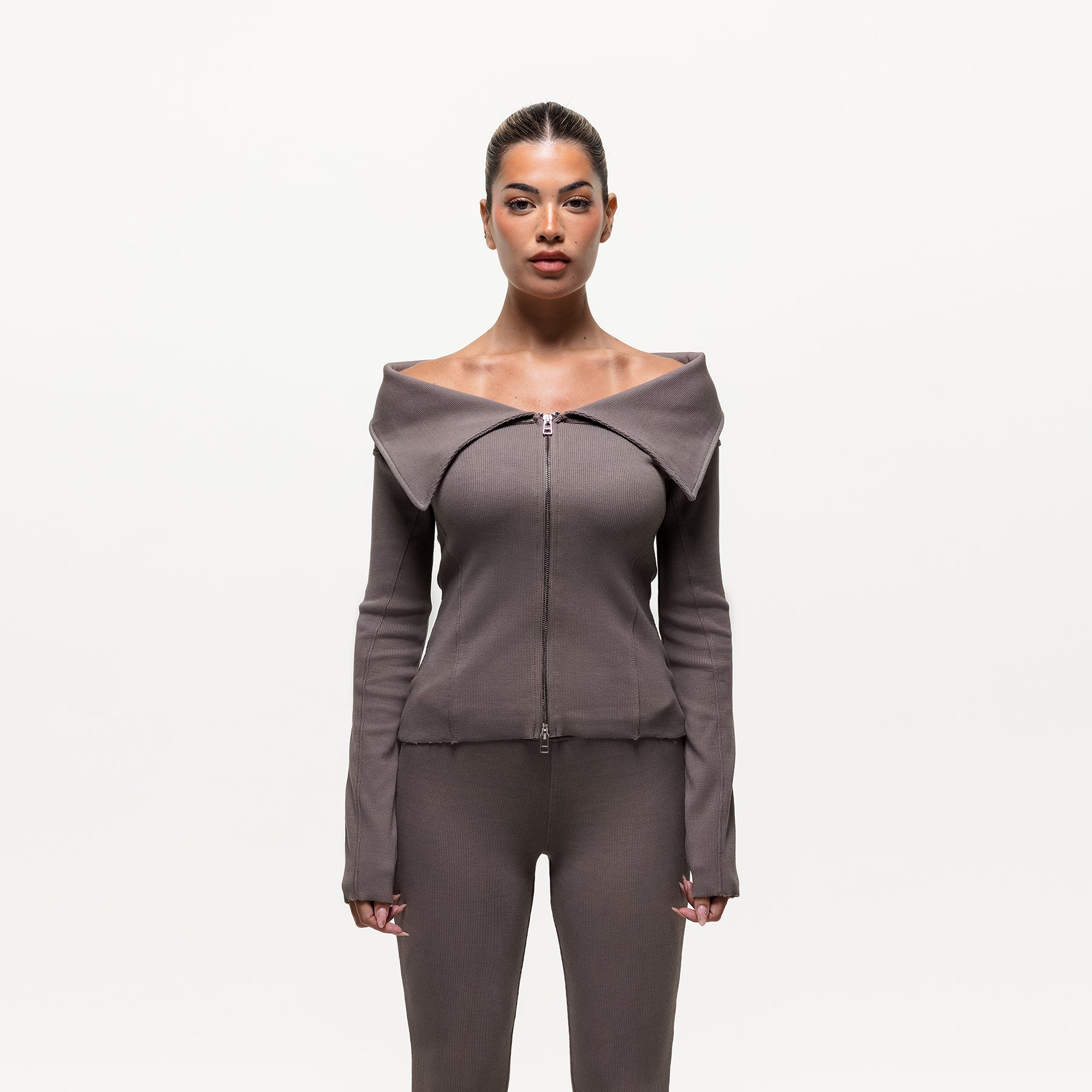 Ridge Off Shoulder Long Sleeve