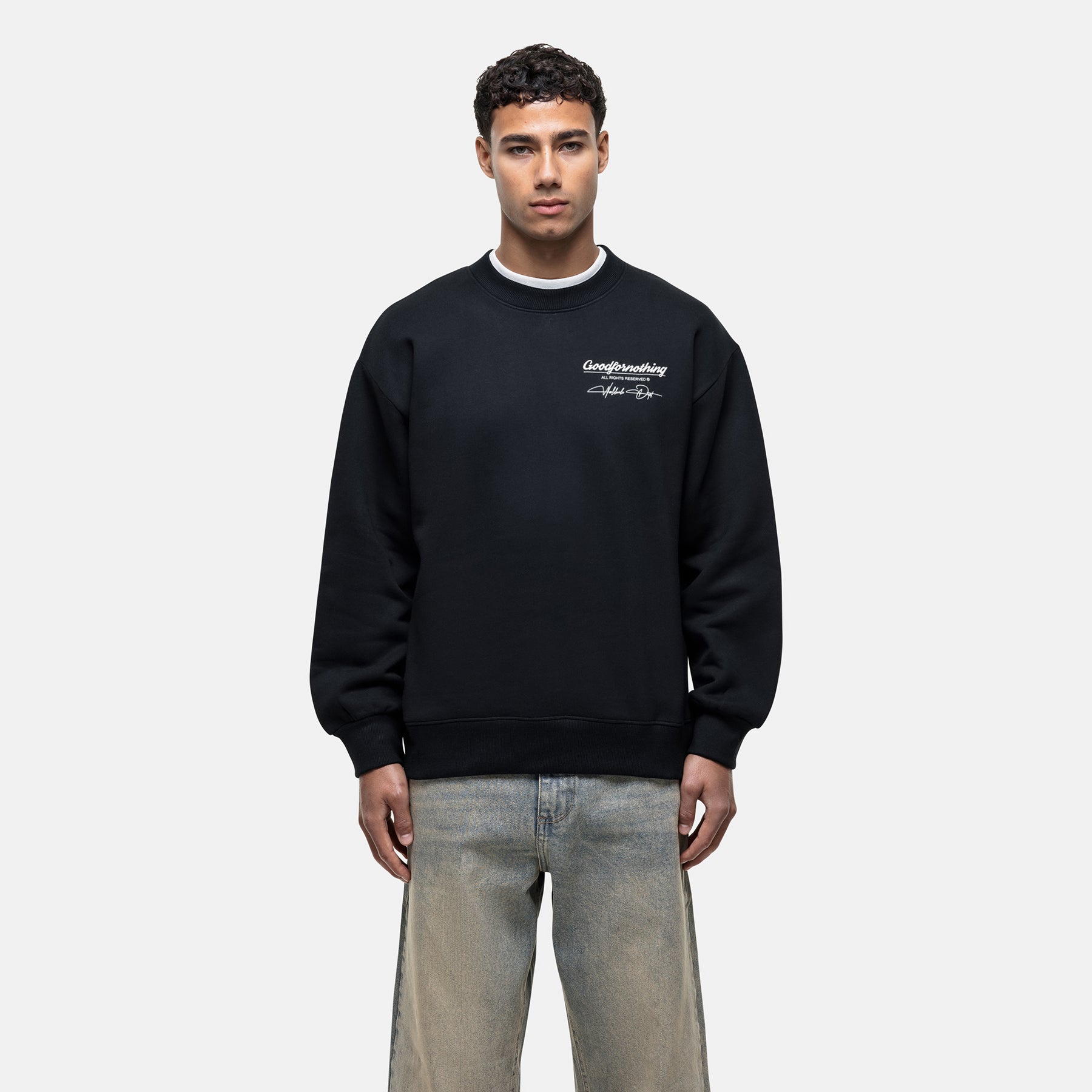 Cult Butterfly Black Sweatshirt