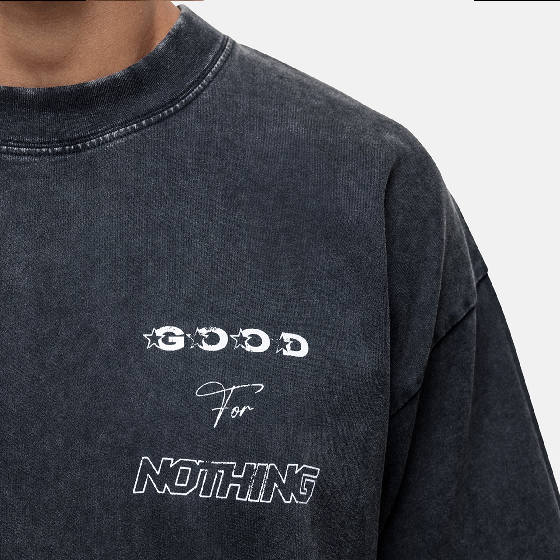 Nevada Washed Black T-shirt