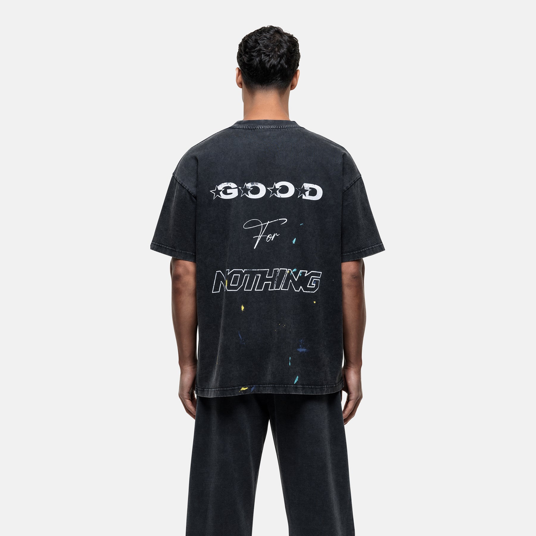 Nevada Washed Black T-shirt