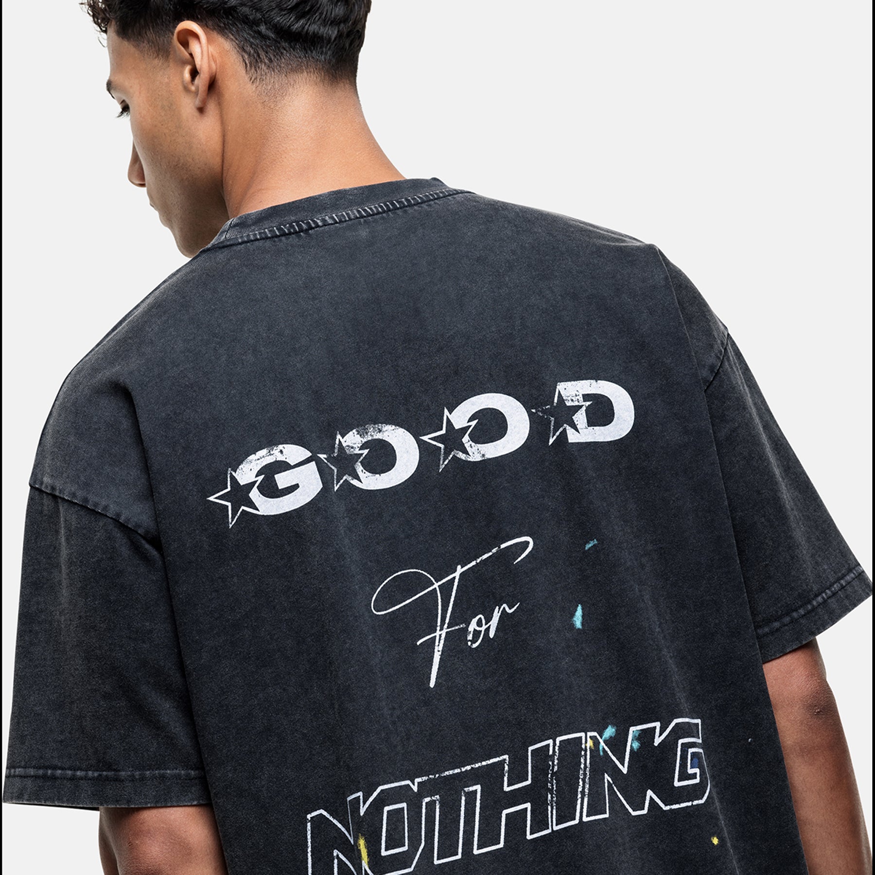 Nevada Washed Black T-shirt