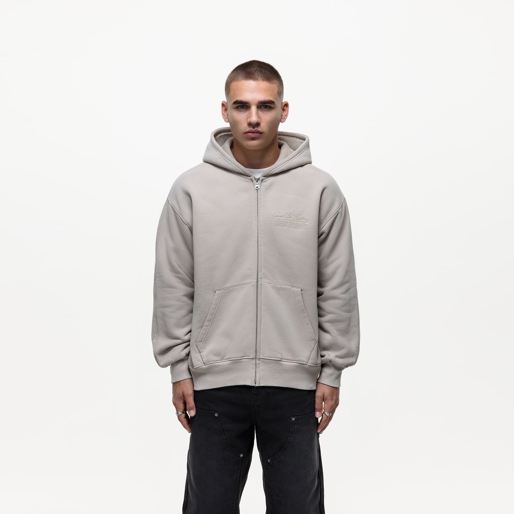 Visionary Washed Zip Hoodie