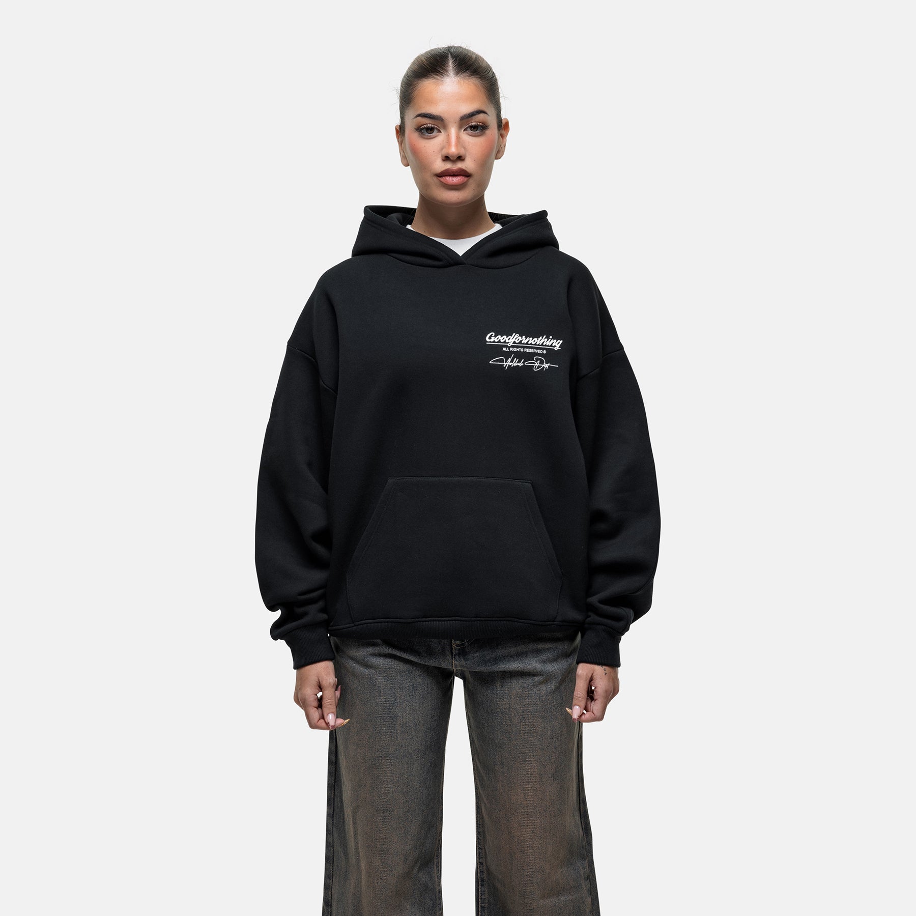 Cult Black Hoodie