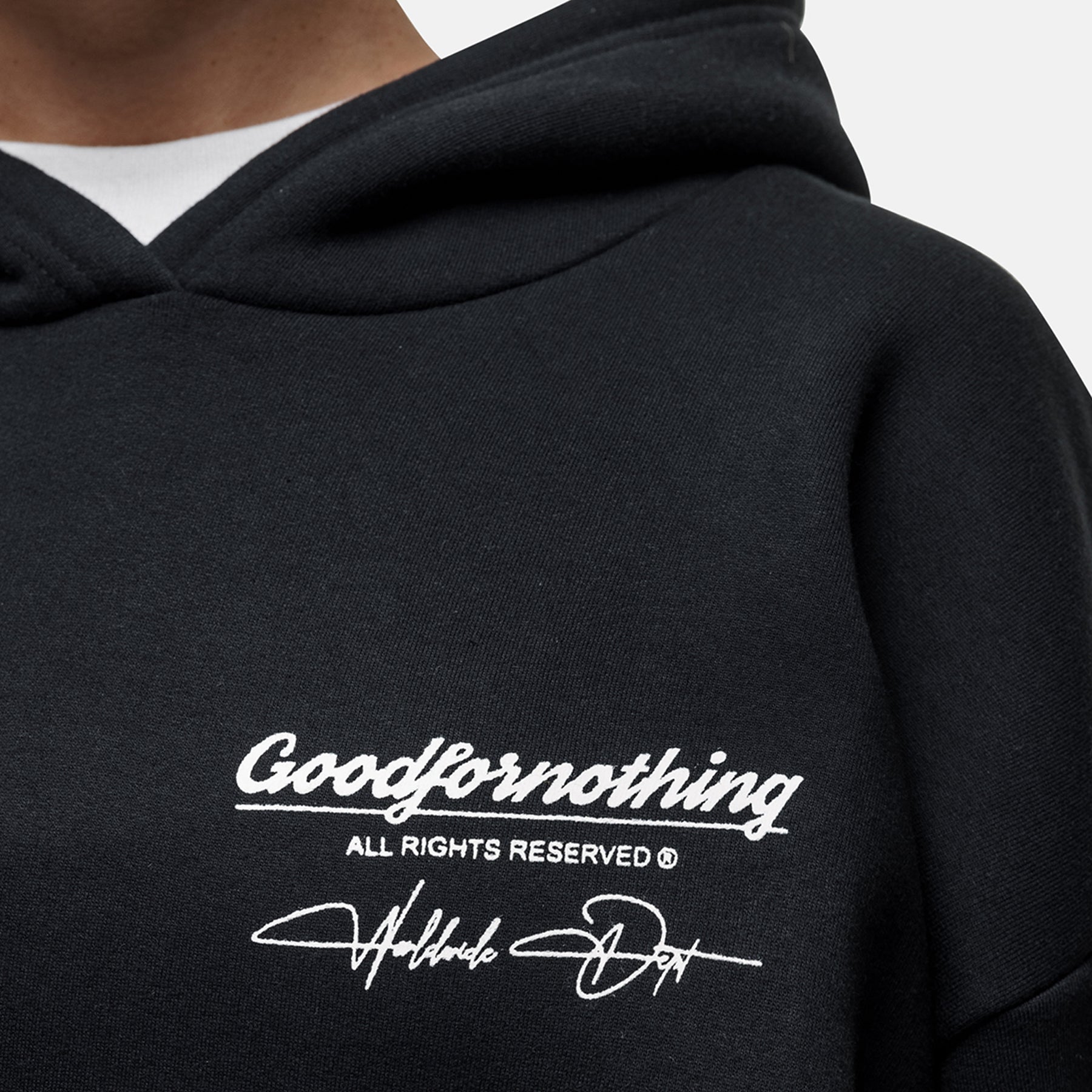 Cult Black Hoodie
