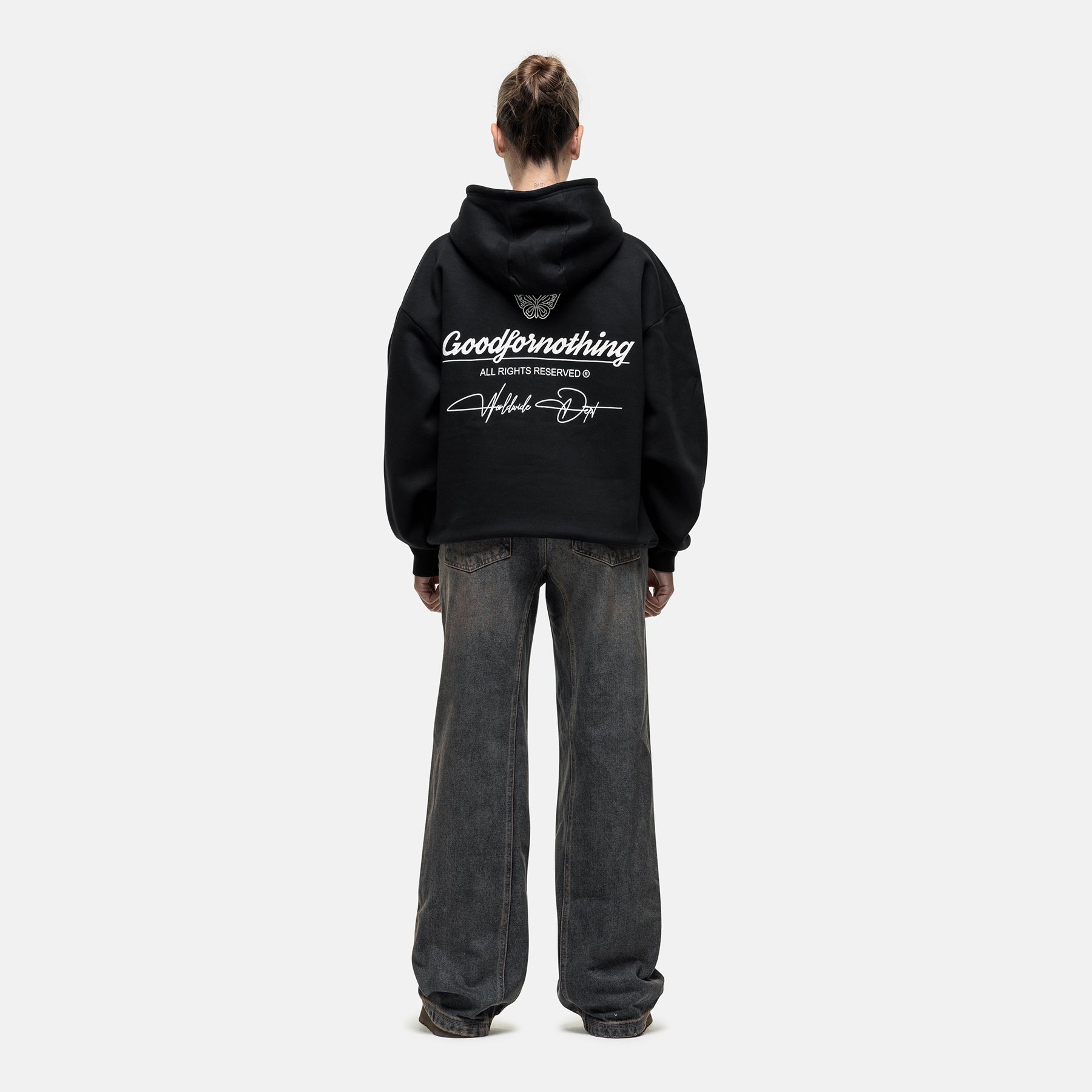 Cult Black Hoodie