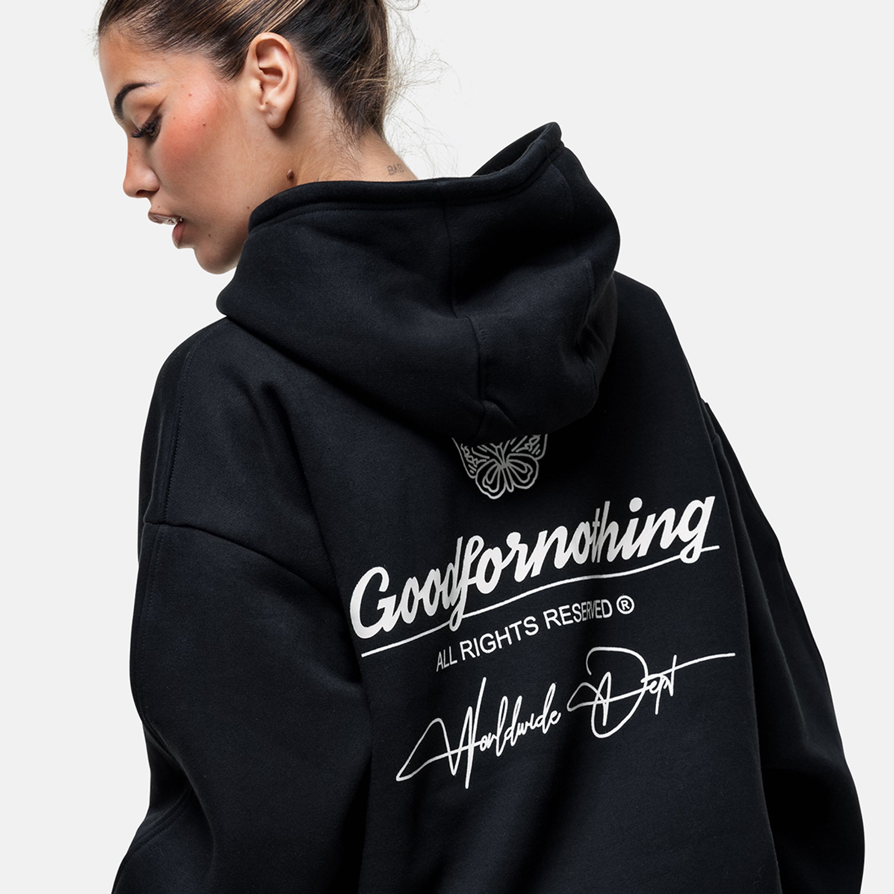 Cult Black Hoodie
