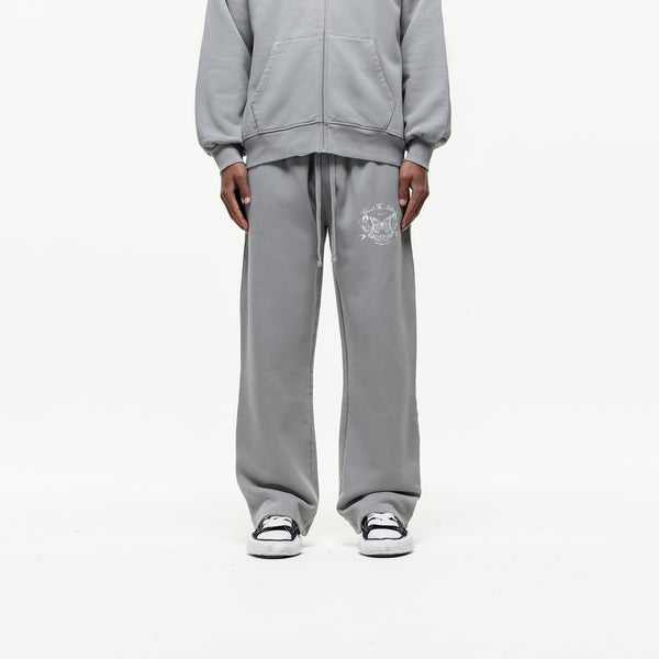 【mnem】Durban Unbalanced Brushed Sweatpants Men's Focus Tech Sweatpants | Grey | On United Kingdom