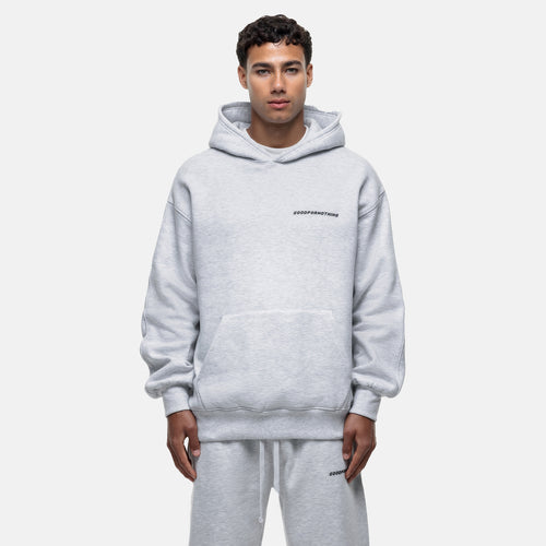 Vintage Grey Marl Hoodie