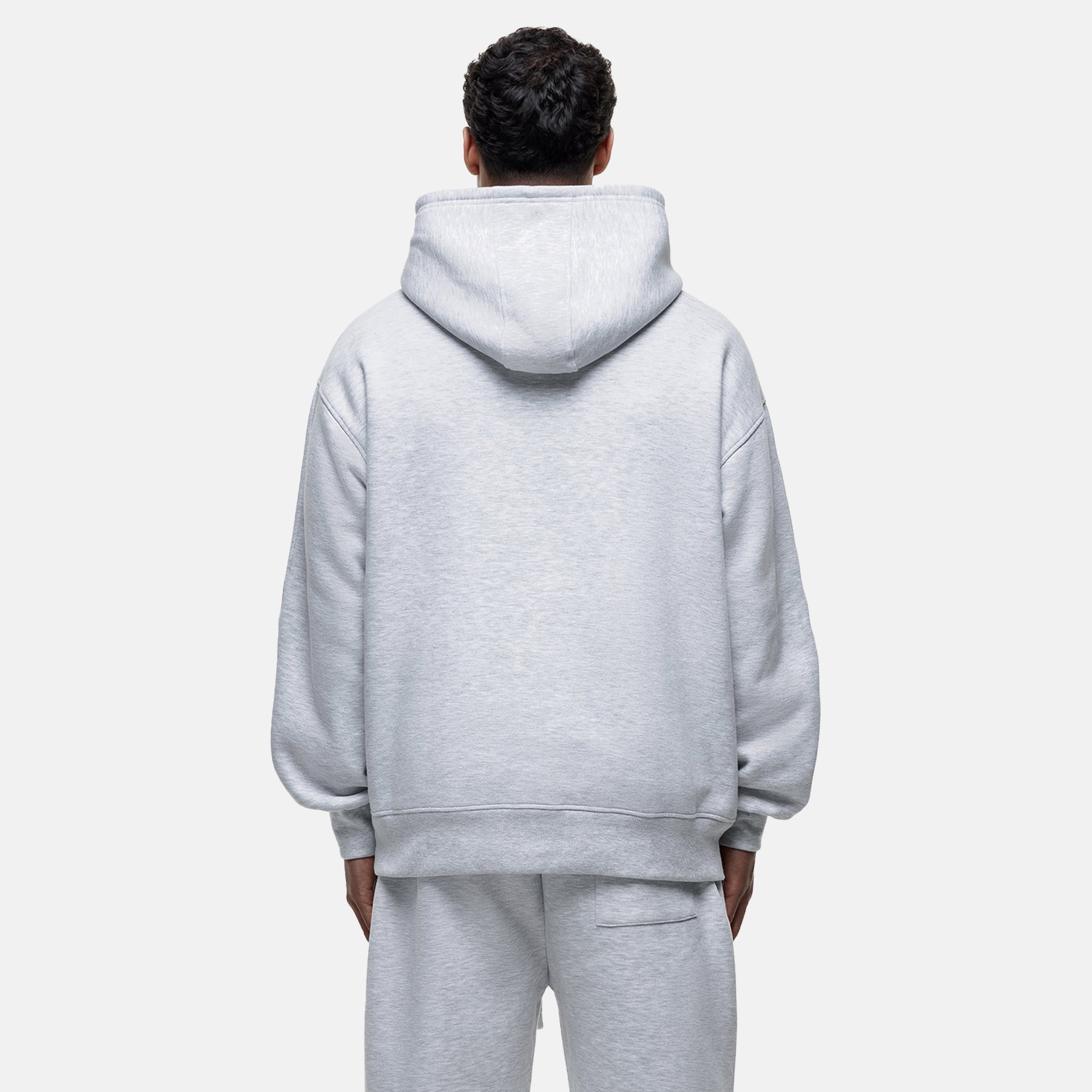 Vintage Grey Marl Hoodie