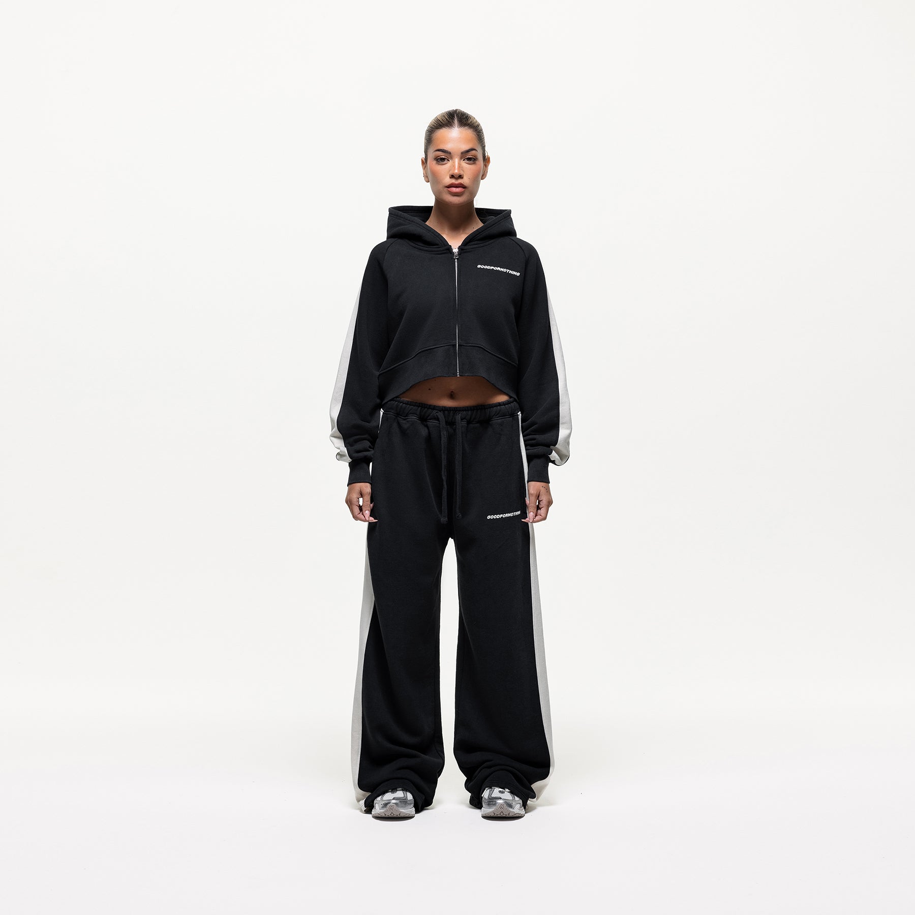 Vintage Track Black Sweatpant (Final Sale)