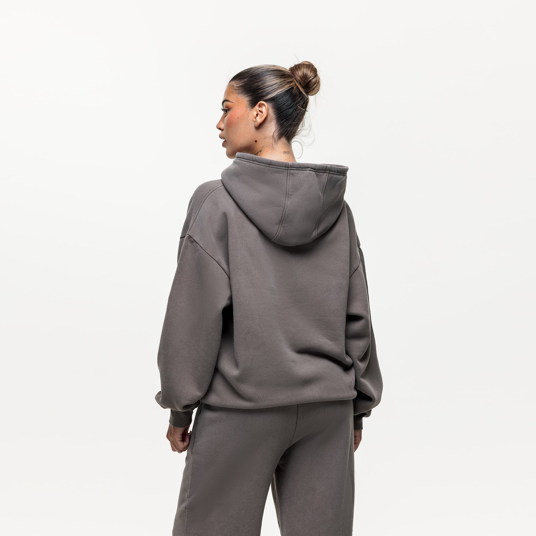 Vintage Washed Walnut Hoodie