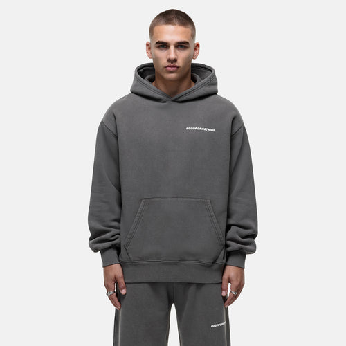 Vintage Washed Grey Hoodie