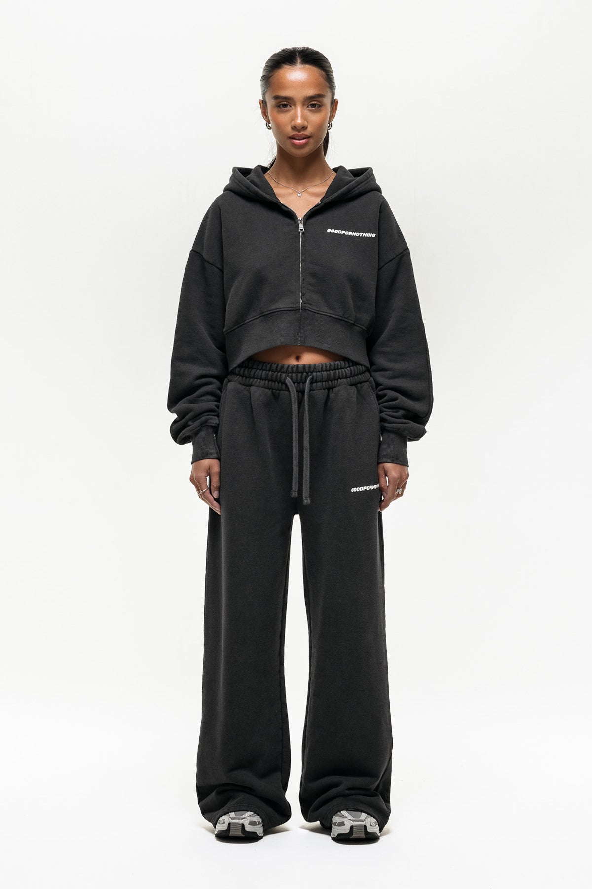 Baggy Vintage Black Washed sweatpant