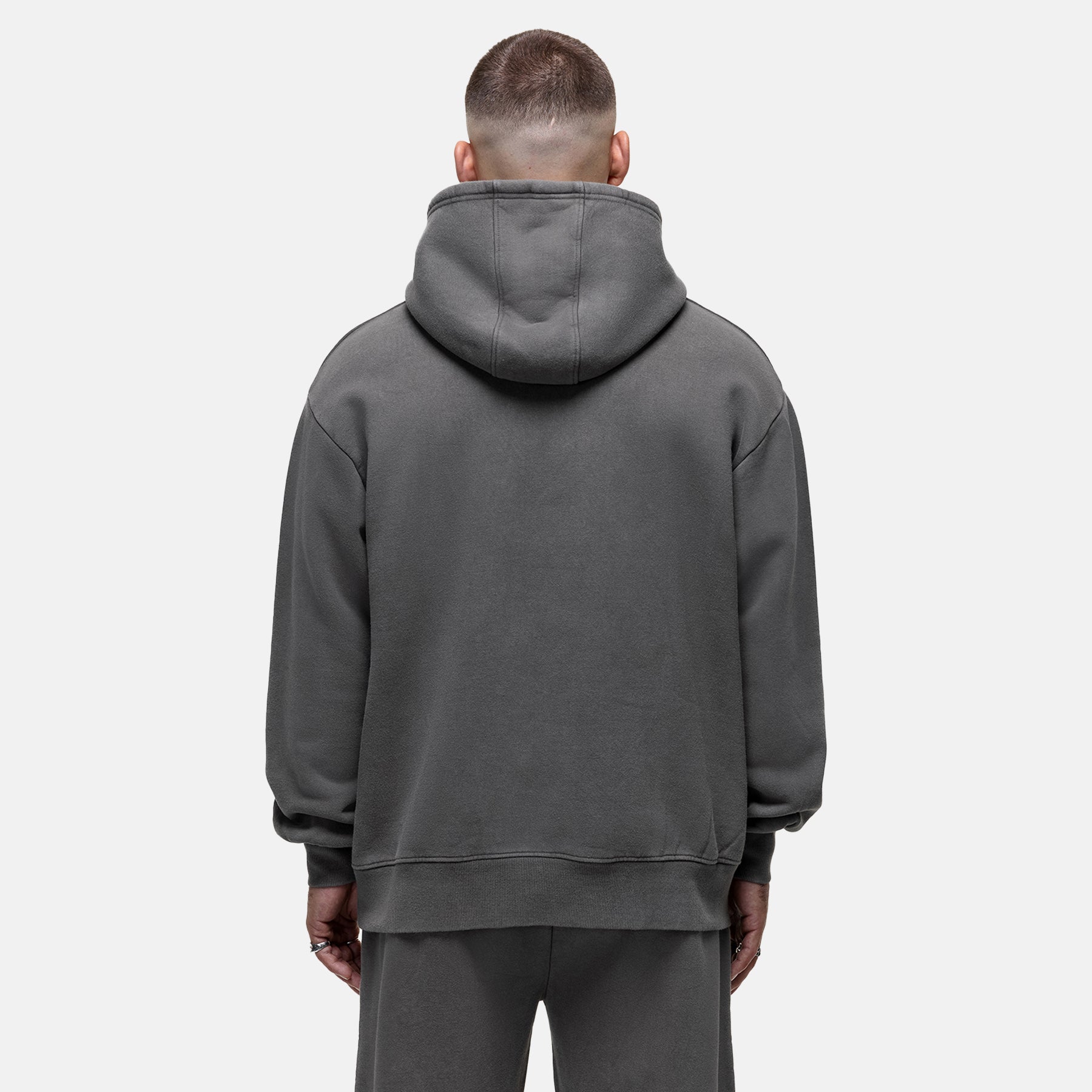 Vintage Washed Grey Hoodie