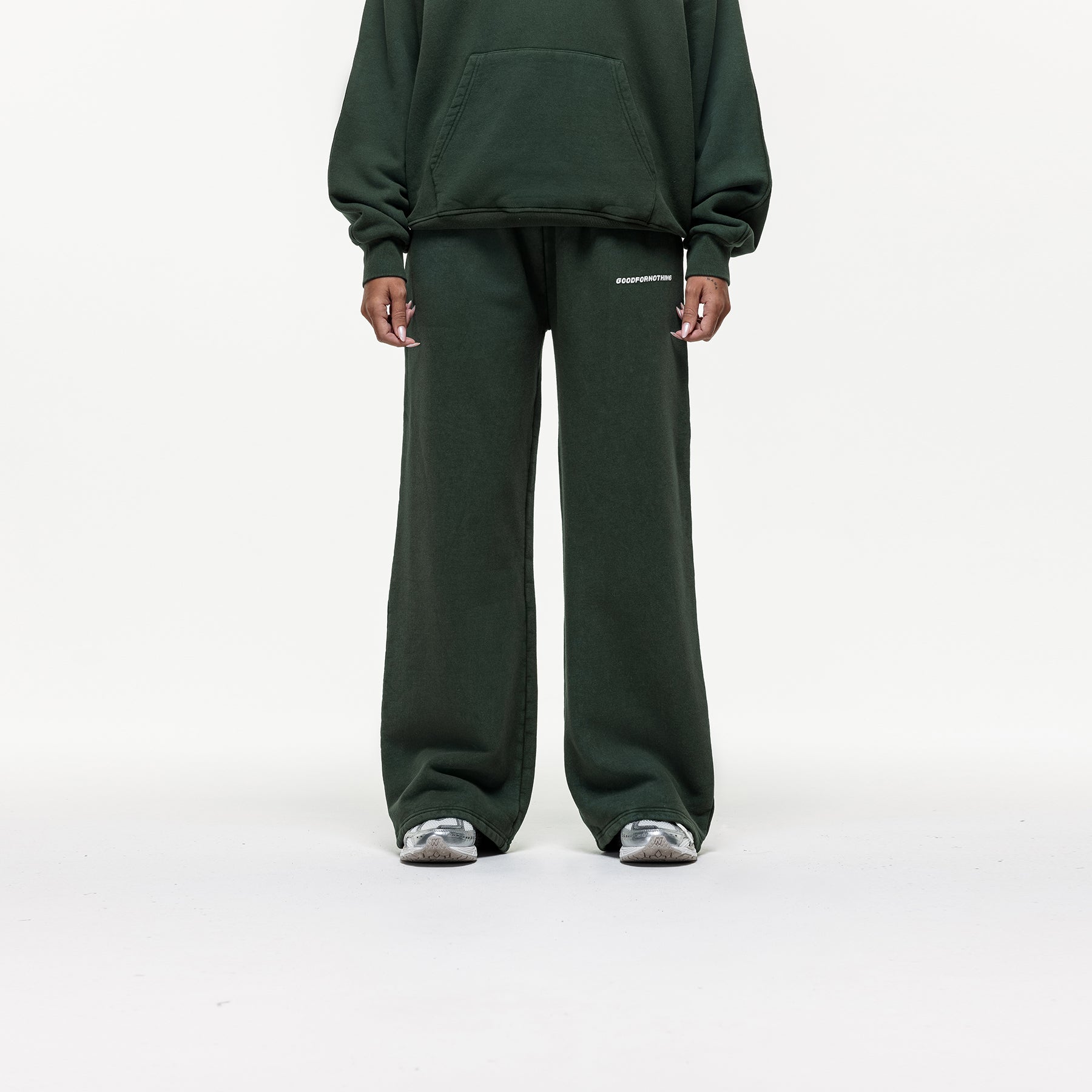 Vintage Washed Dark Green Sweatpant