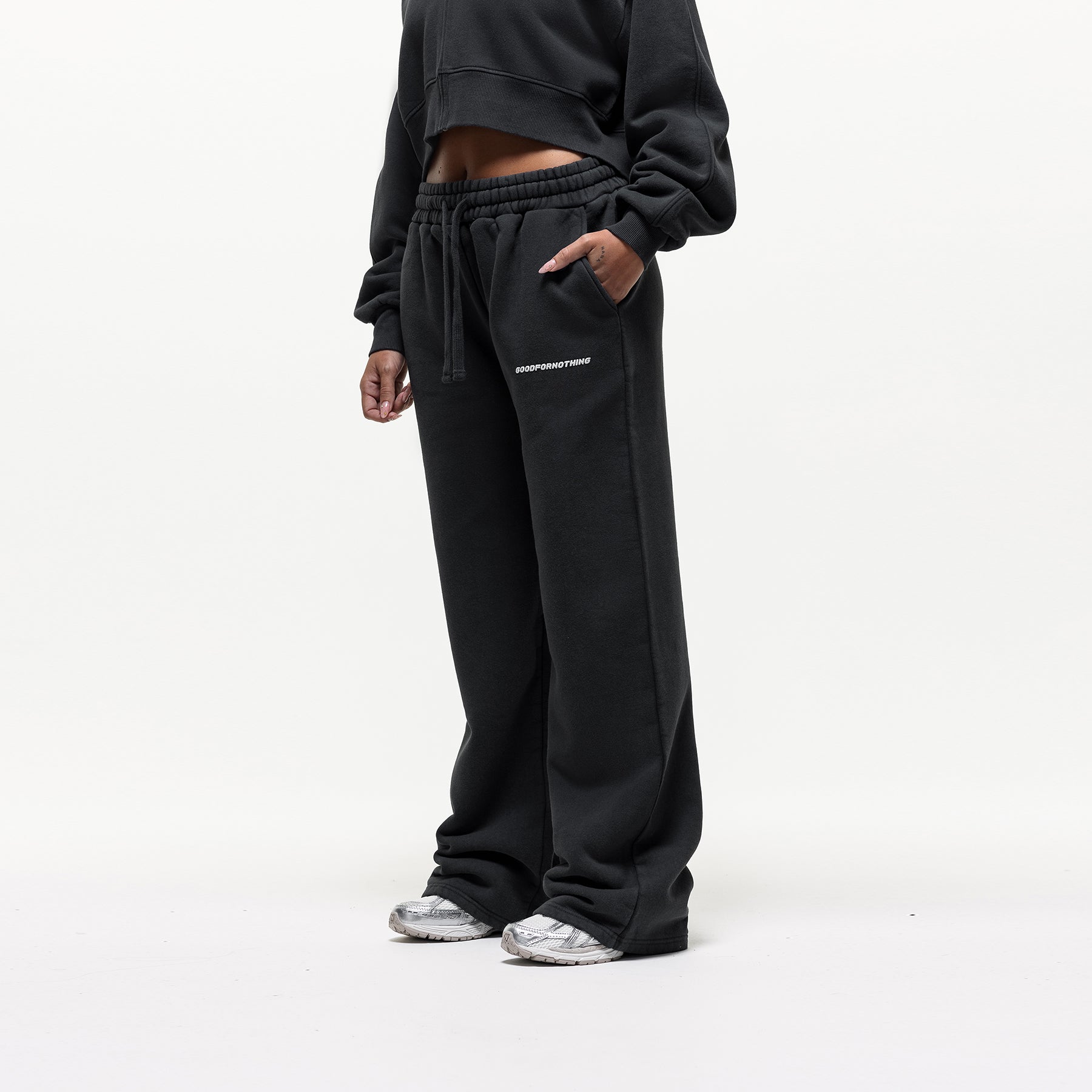 Vintage Washed Black Sweatpant