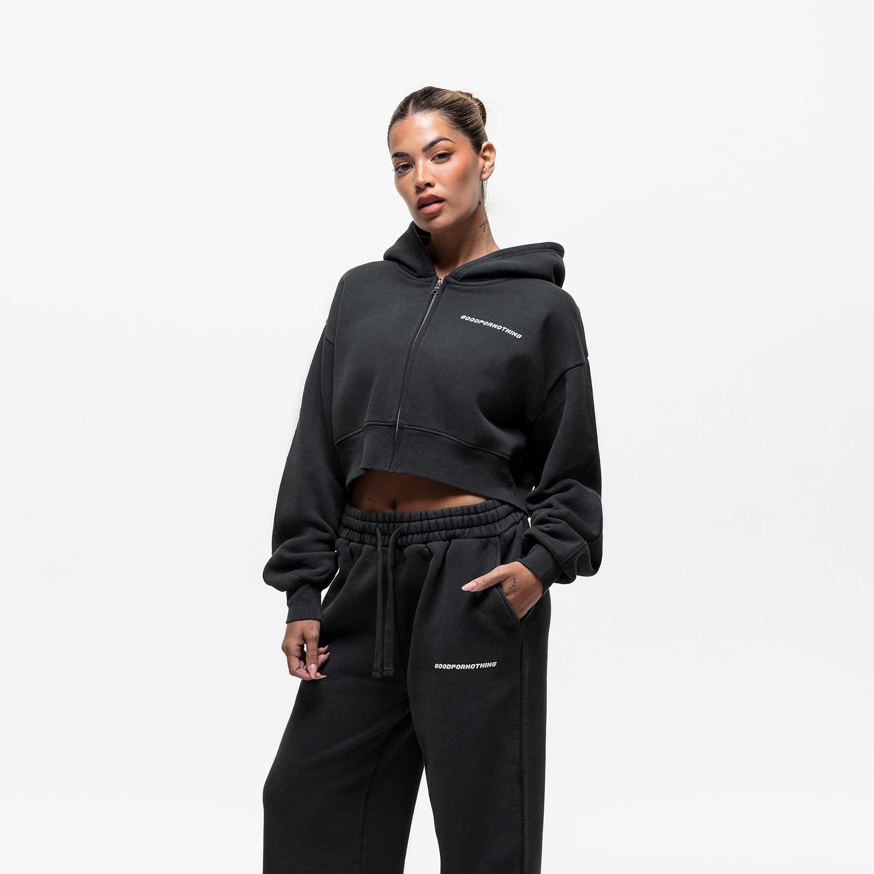 Vintage Washed Black Sweatpant