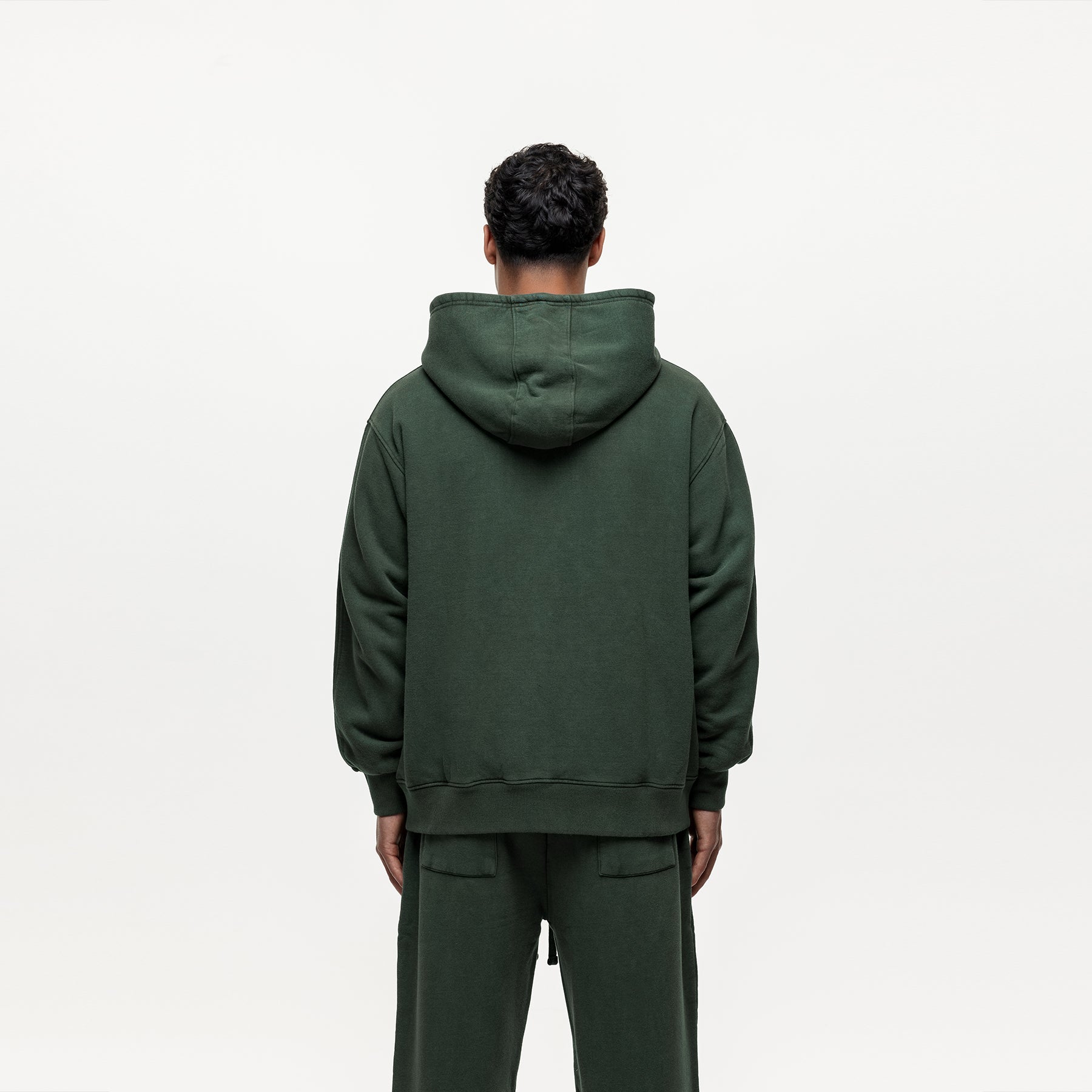 Vintage Washed Green Hoodie
