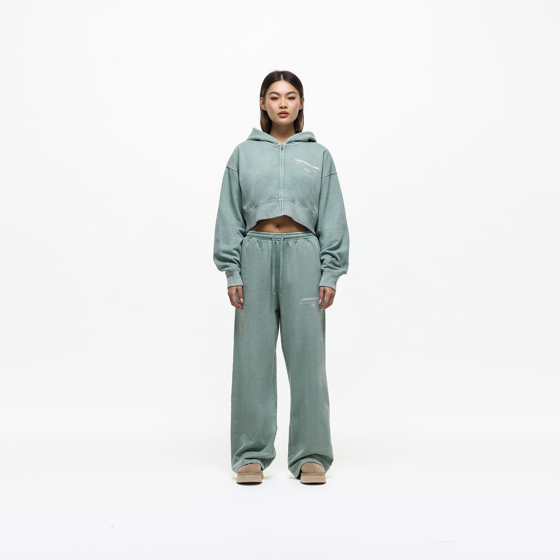 Dream Forever Washed Aqua Sweatpant