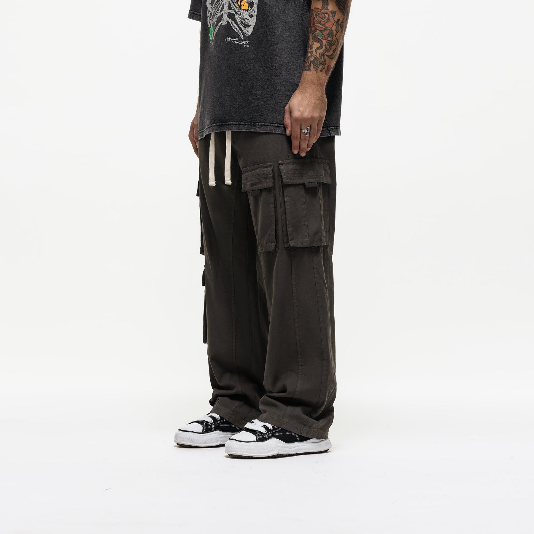 Tactical Baggy Khaki Cargo Pant