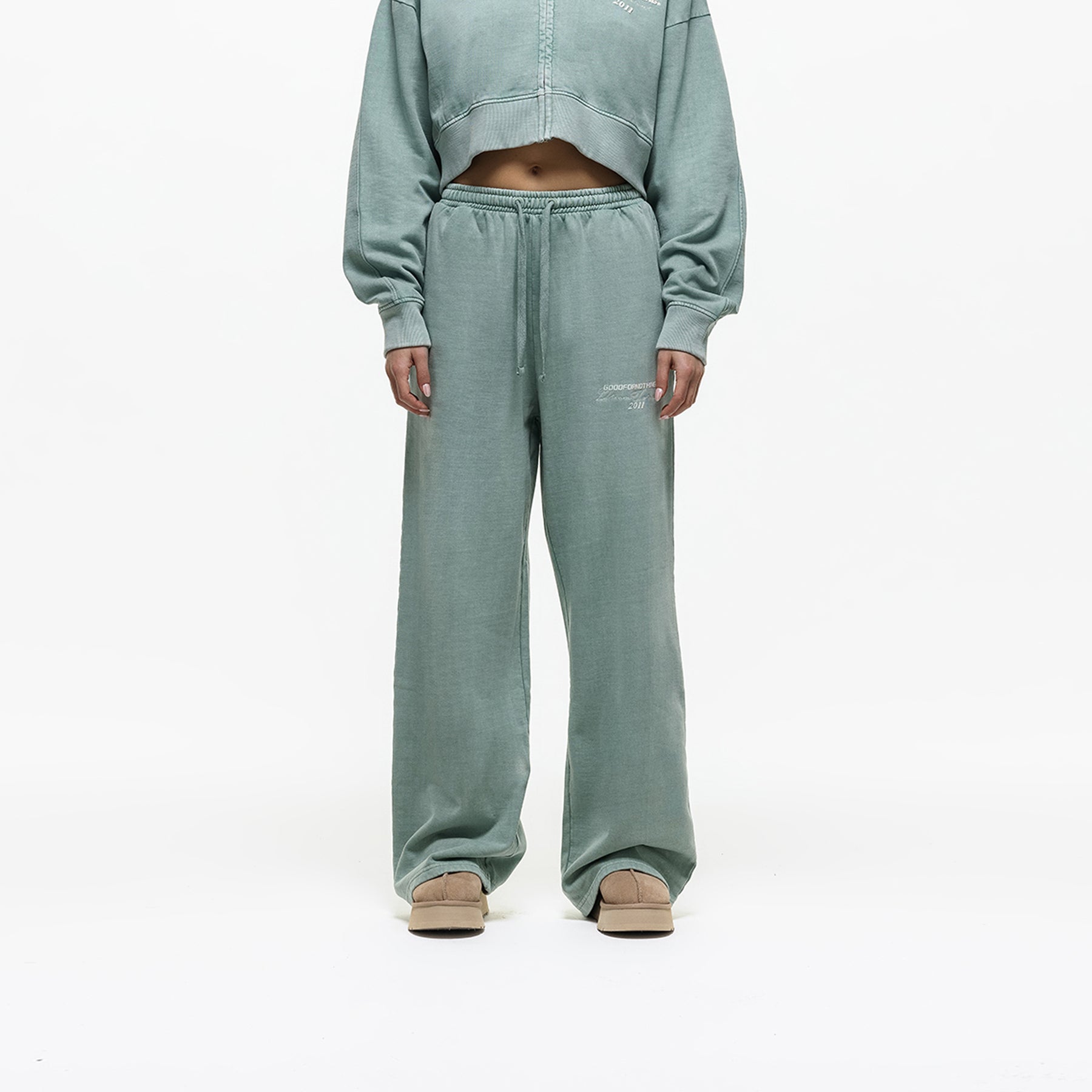 Dream Forever Washed Aqua Sweatpant