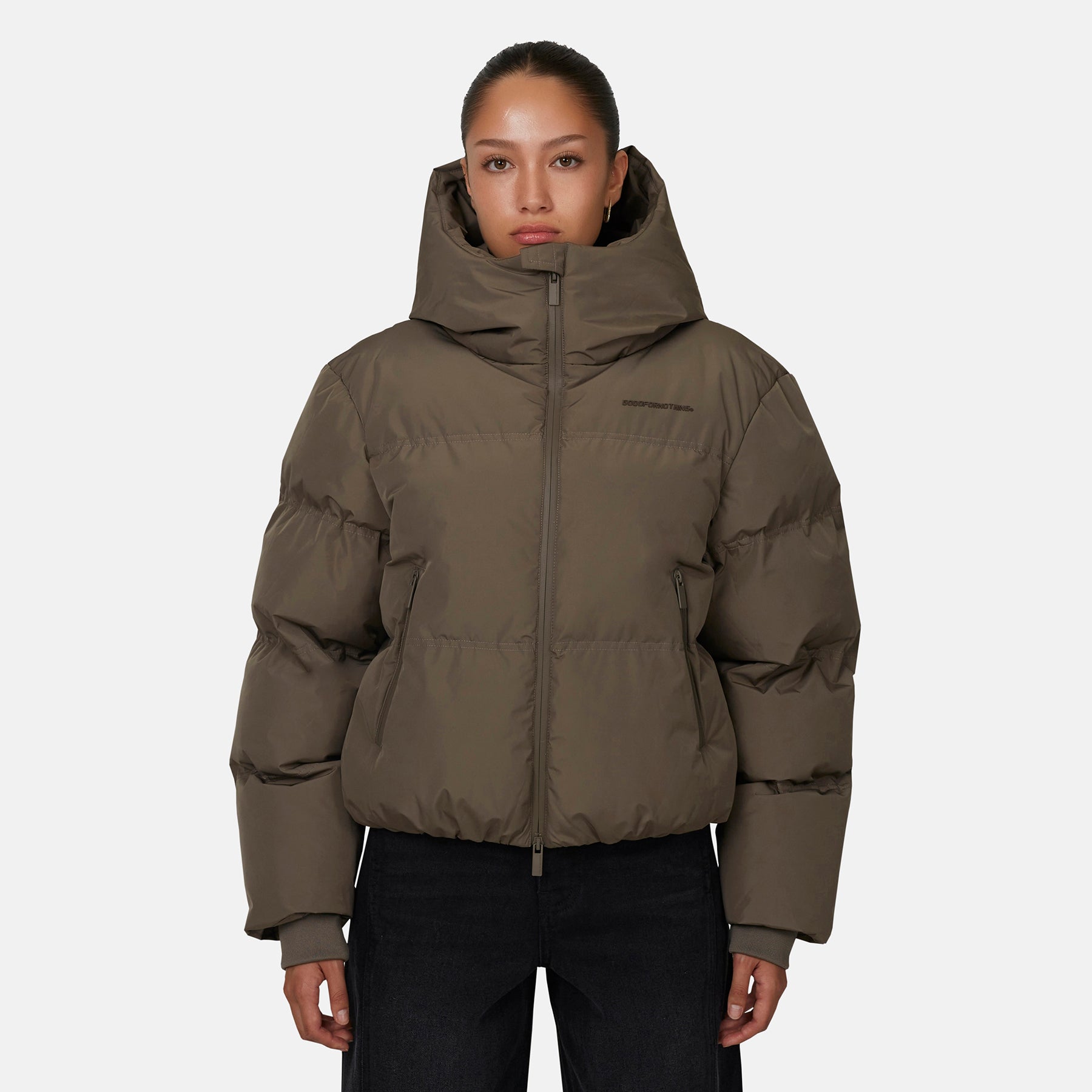Arctic Matte Taupe Puffer Jacket (coming soon)