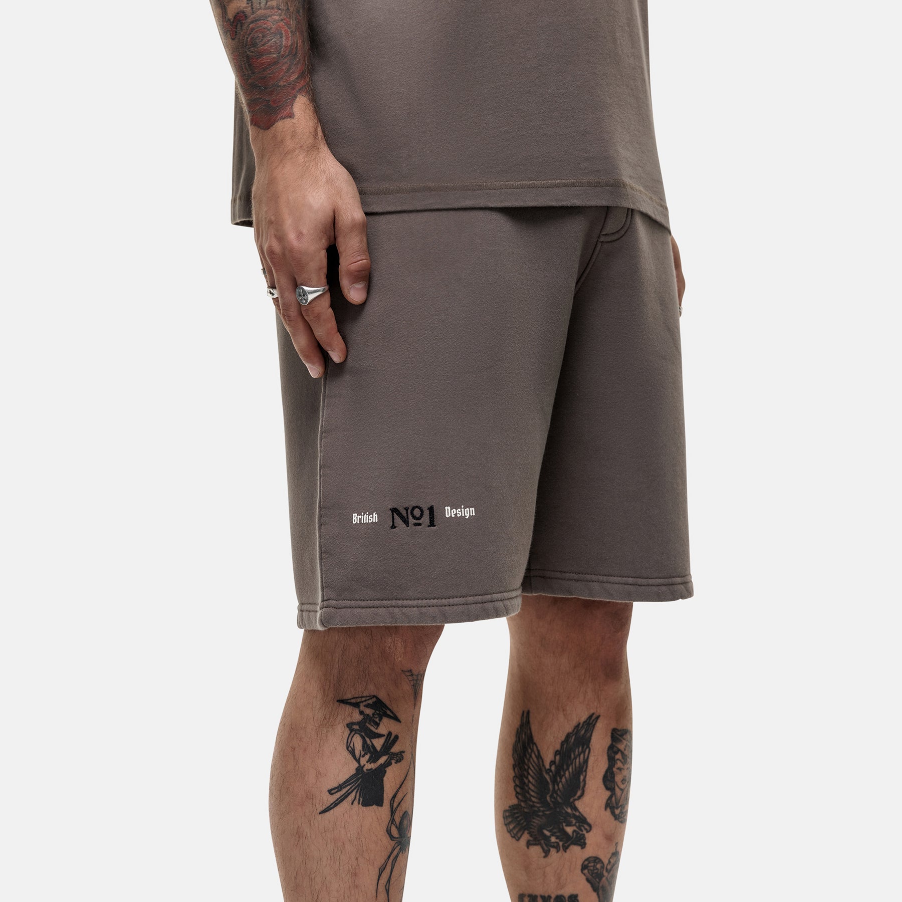 Antiquity Washed Taupe Shorts