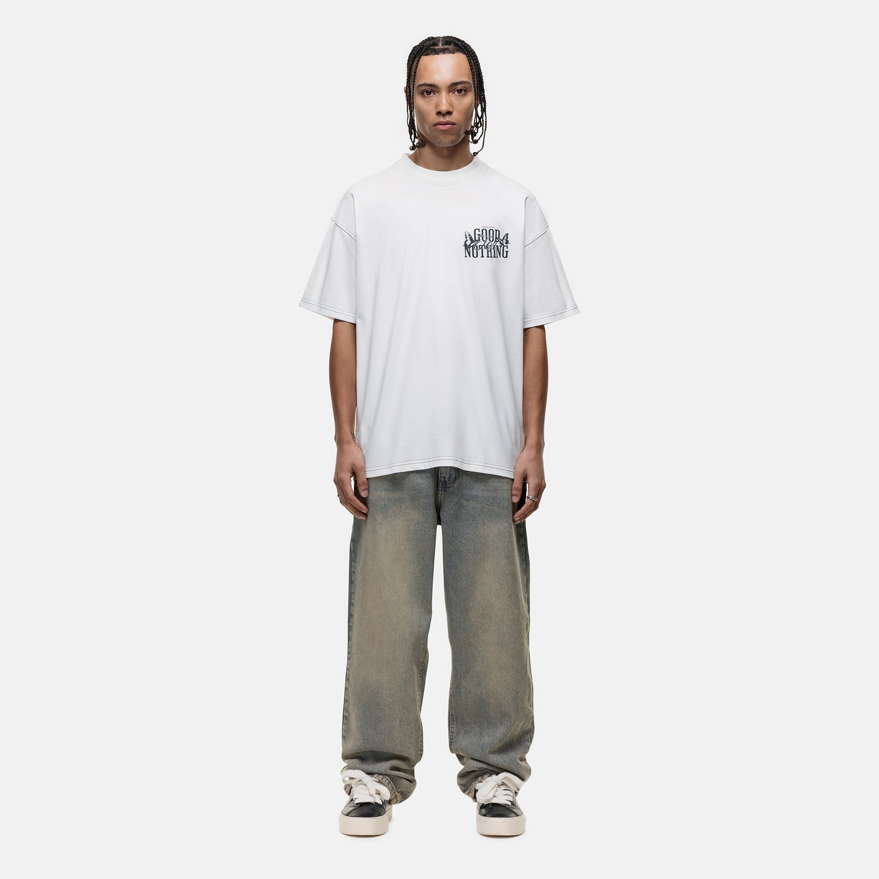 Dakota Butterfly White T-shirt