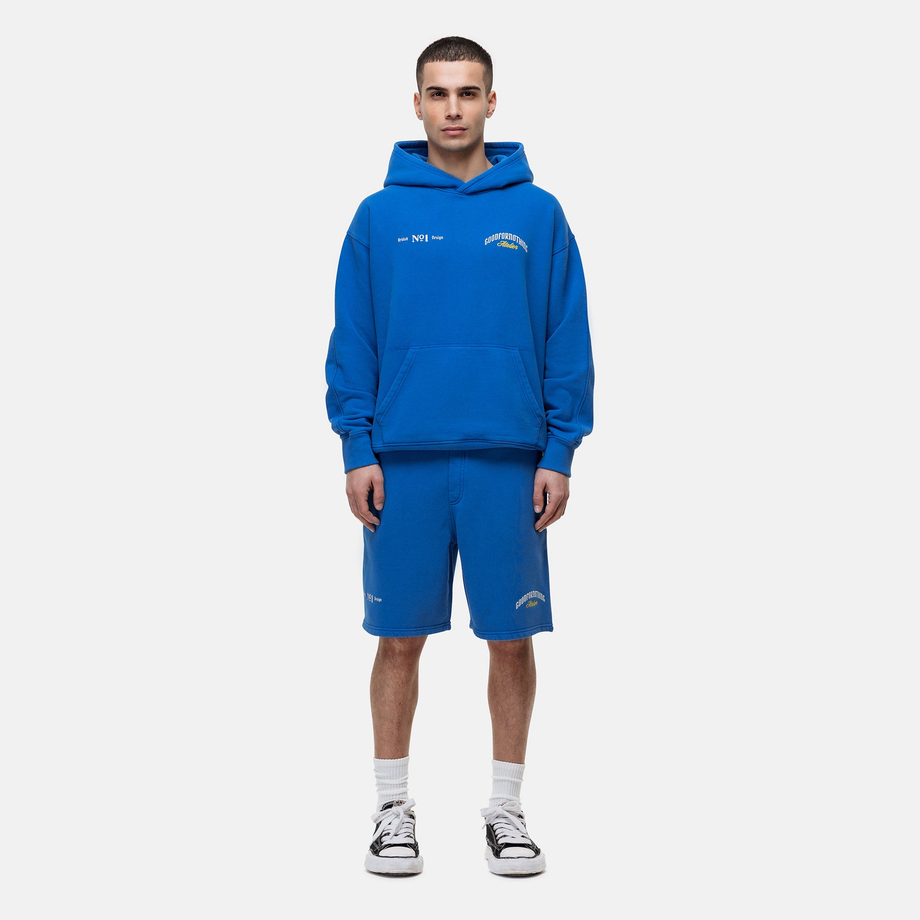 Antiquity Washed Blue Hoodie