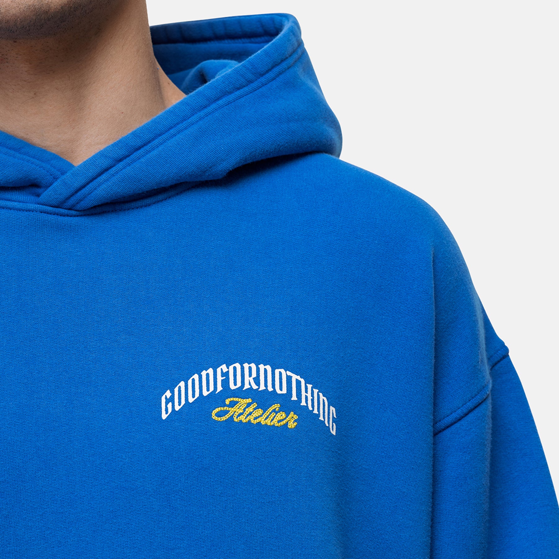 Antiquity Washed Blue Hoodie