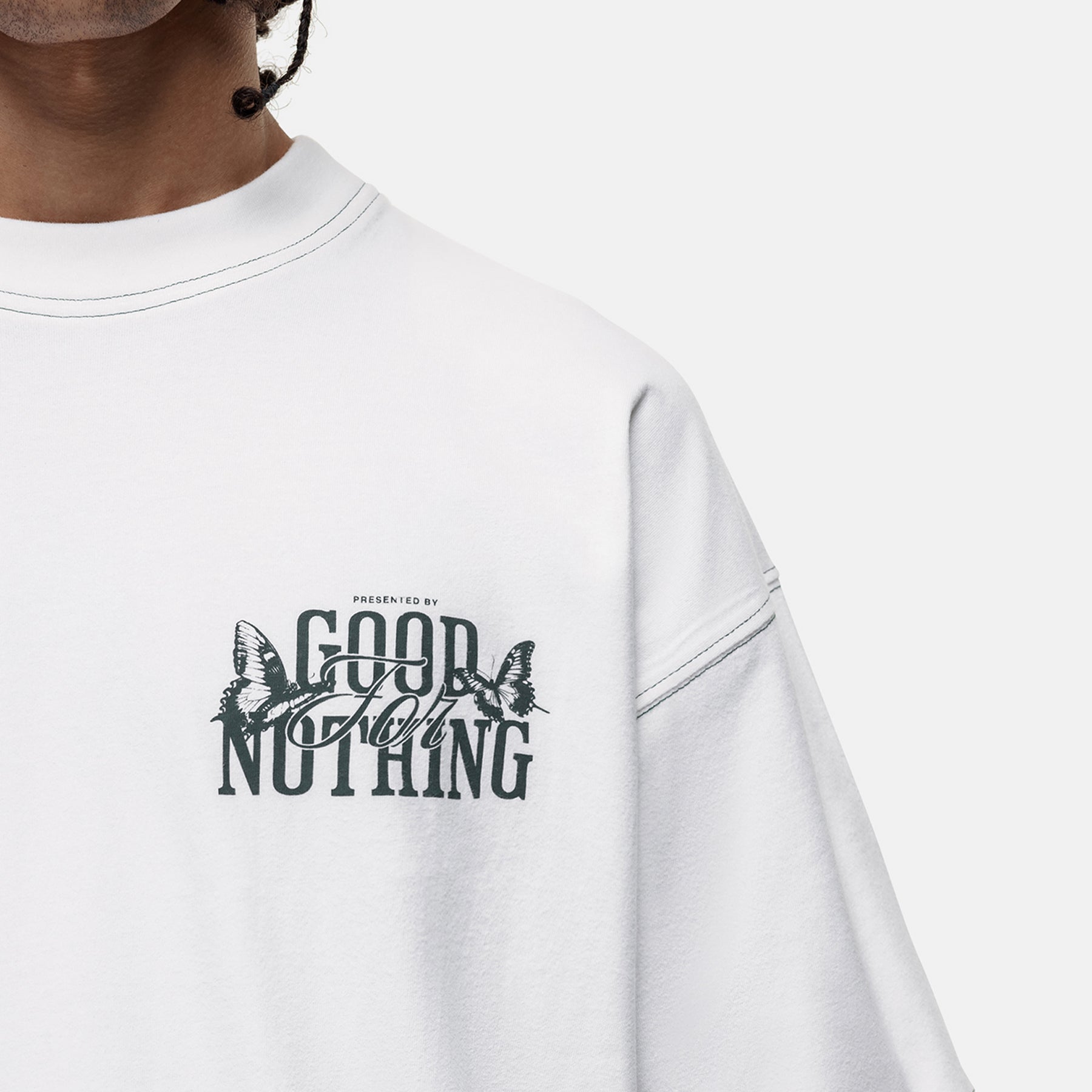 Dakota Butterfly White T-shirt