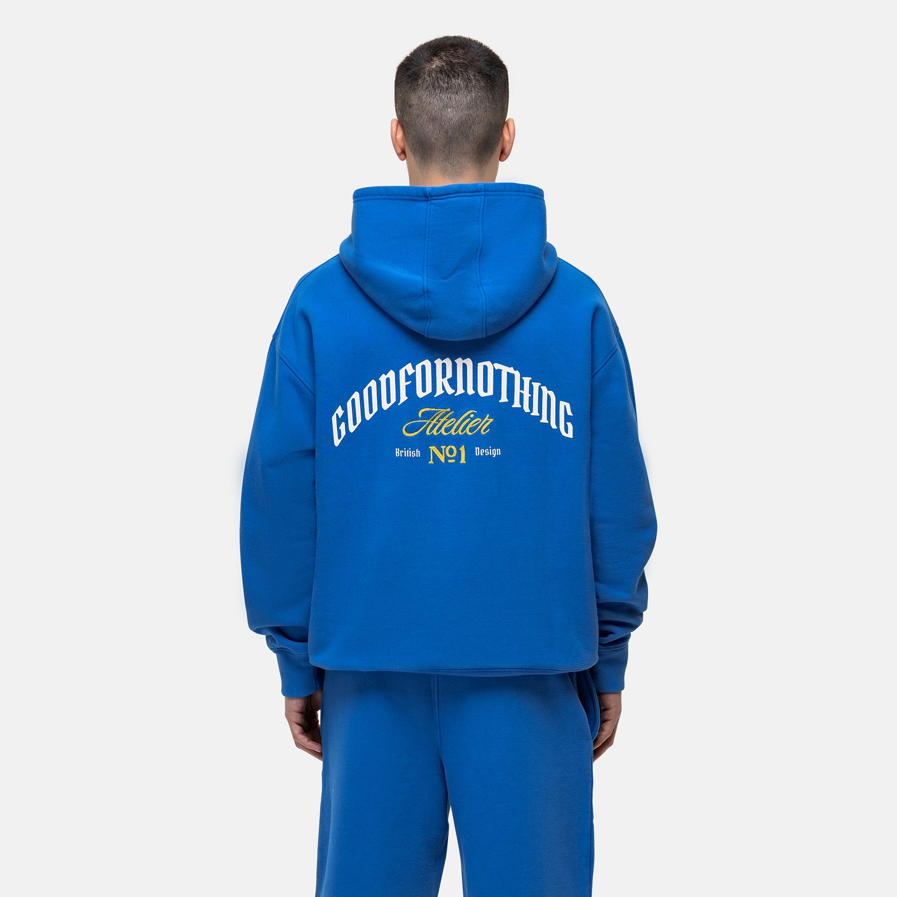 Antiquity Washed Blue Hoodie