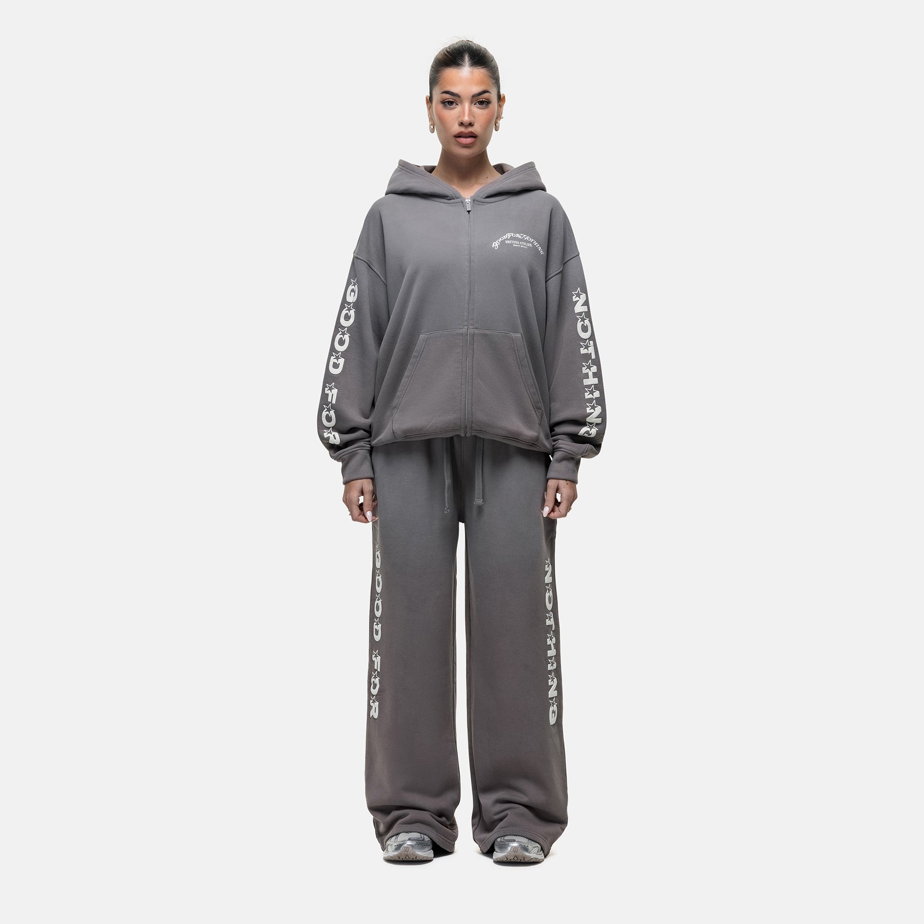 Liberty Washed Grey Hoodie