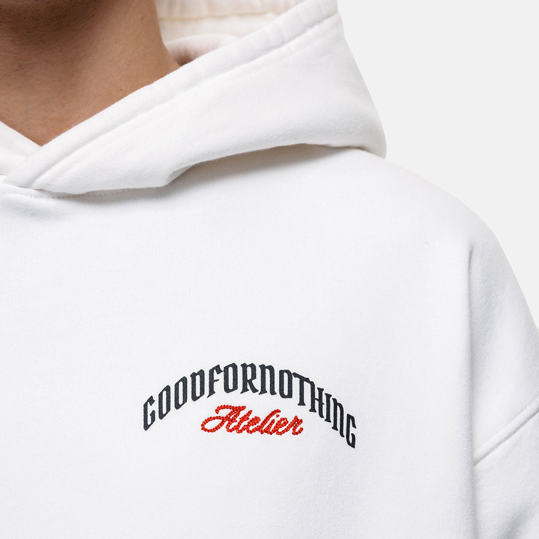 Antiquity Off White Vintage Hoodie