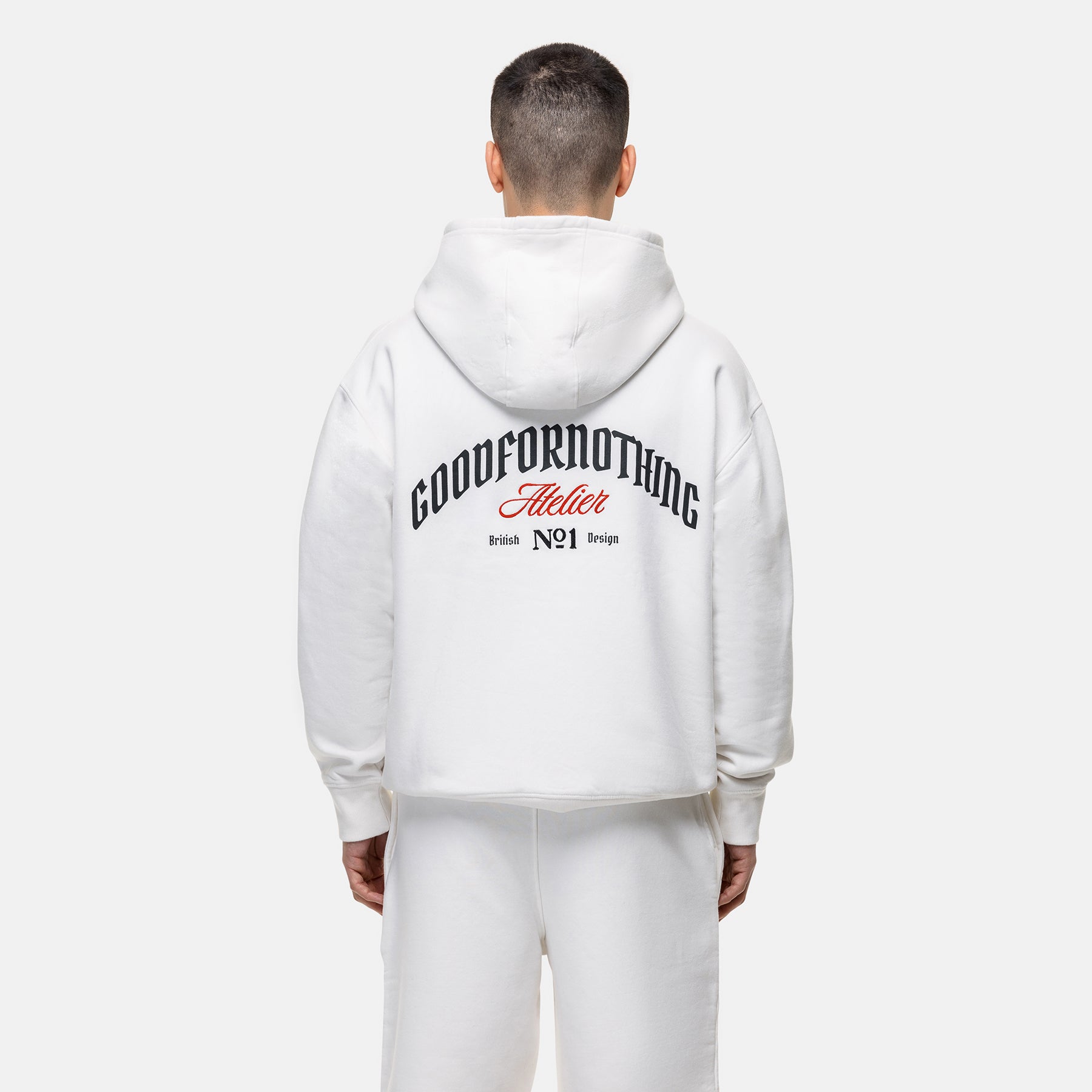 Antiquity Off White Vintage Hoodie
