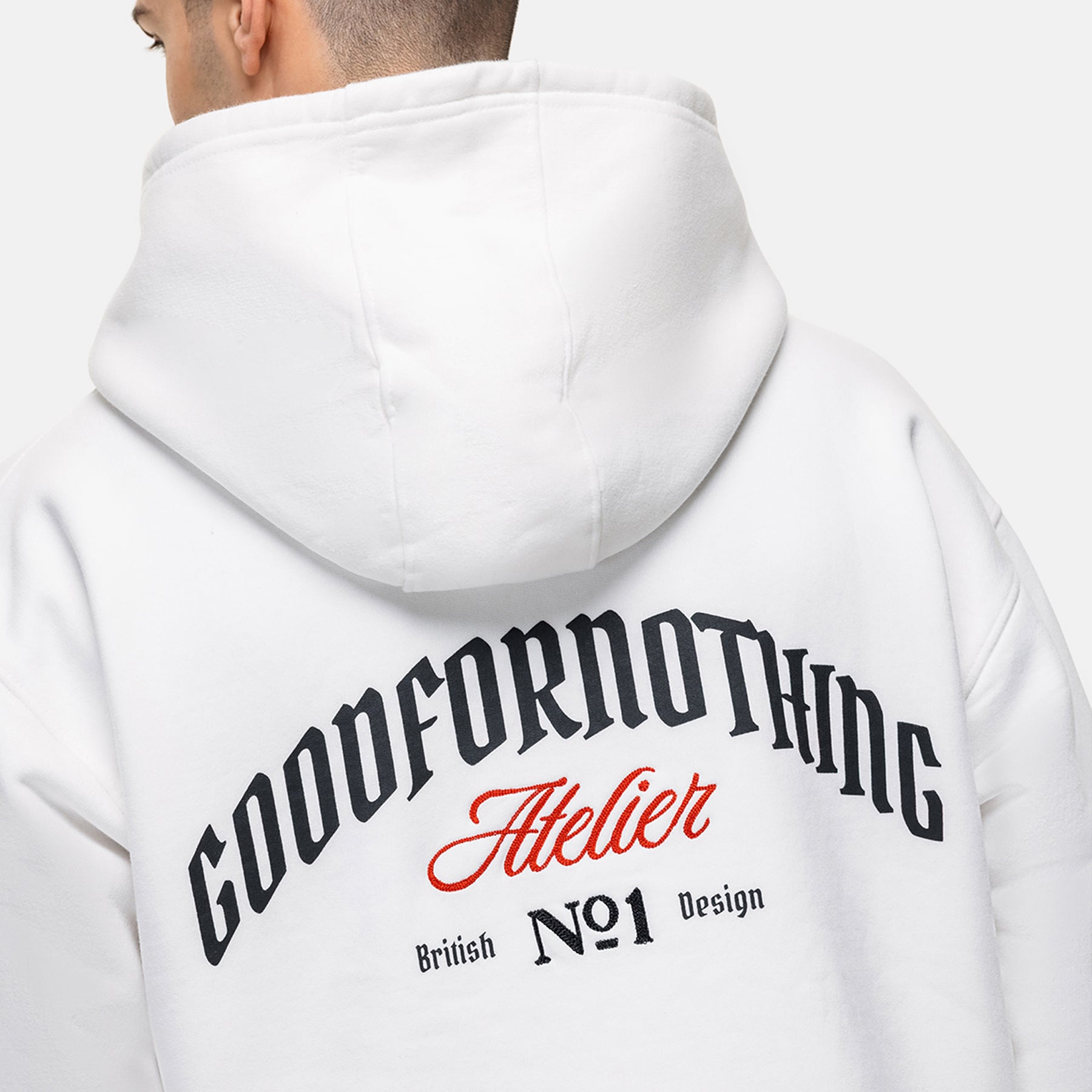 Antiquity Off White Vintage Hoodie