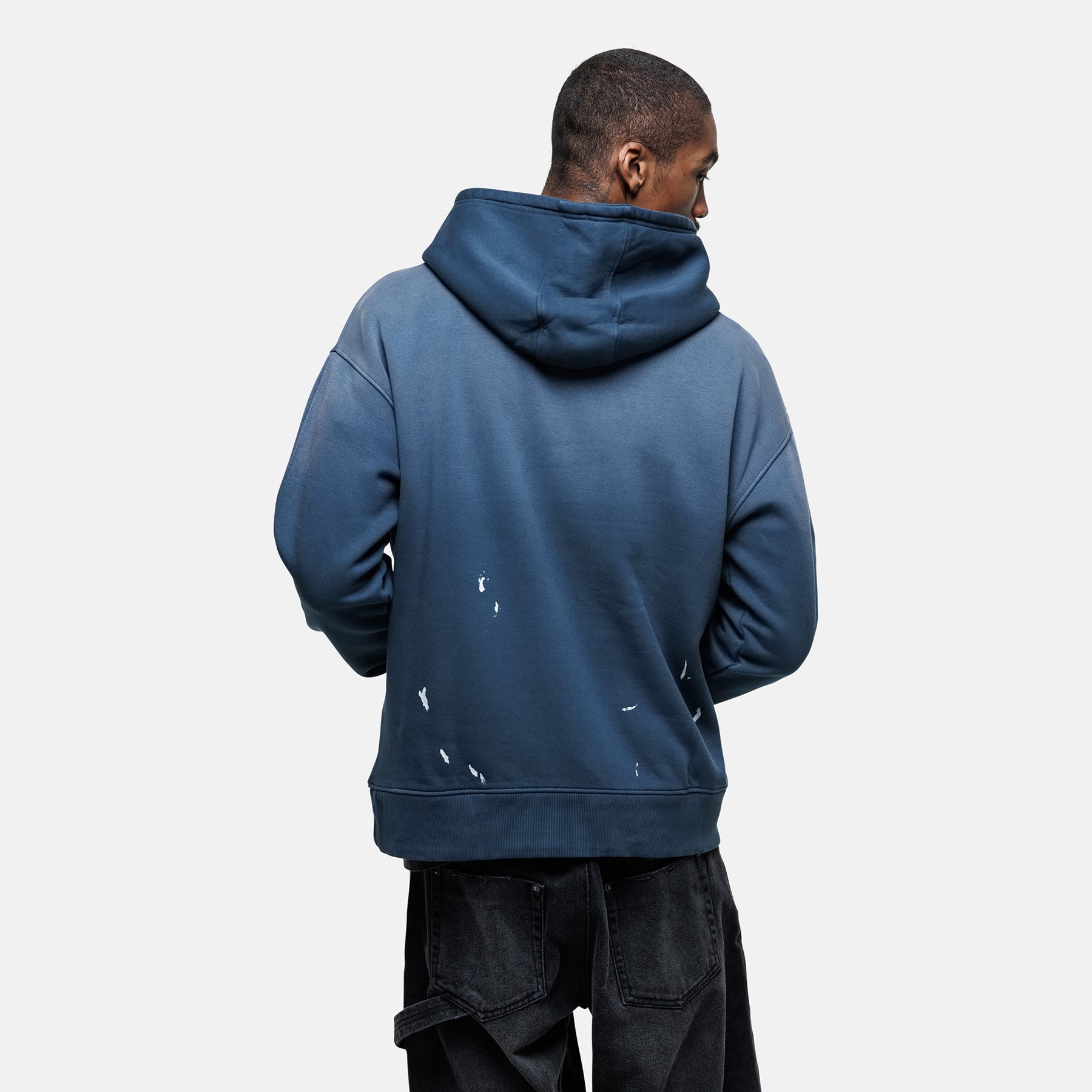 Abrade Gradient Blue Hoodie
