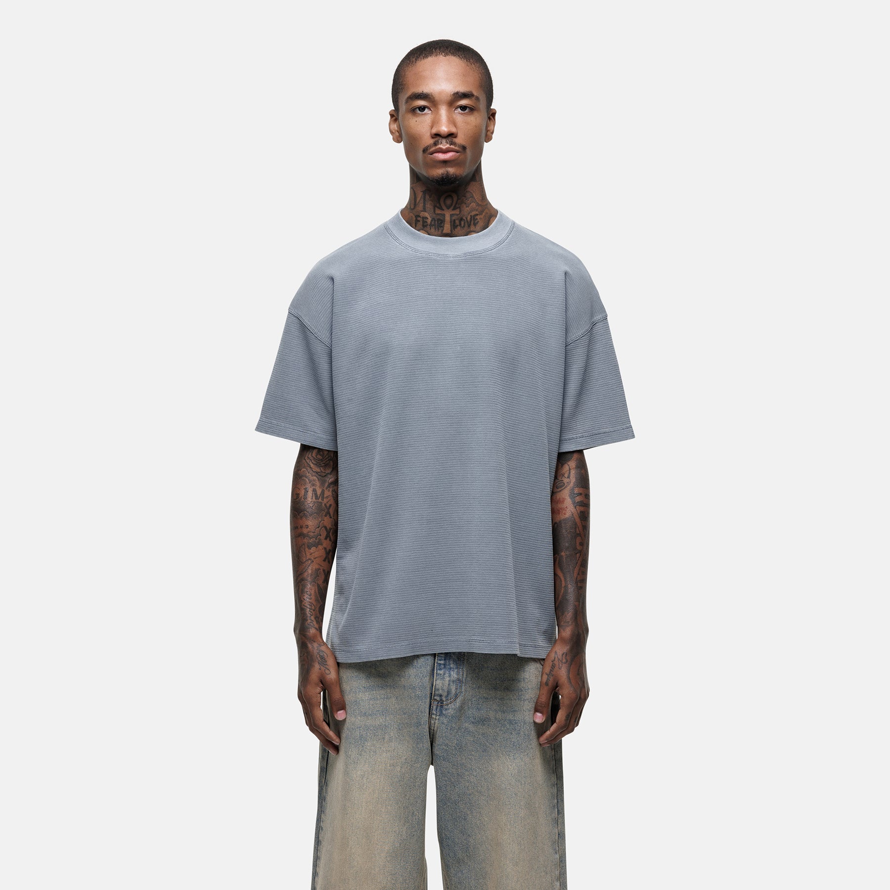 Scribble Waffle Grey T-shirt