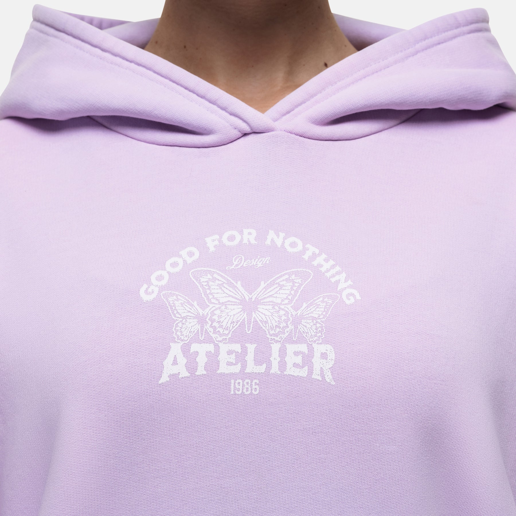 Vintage 1986 Faded Lilac Hoodie