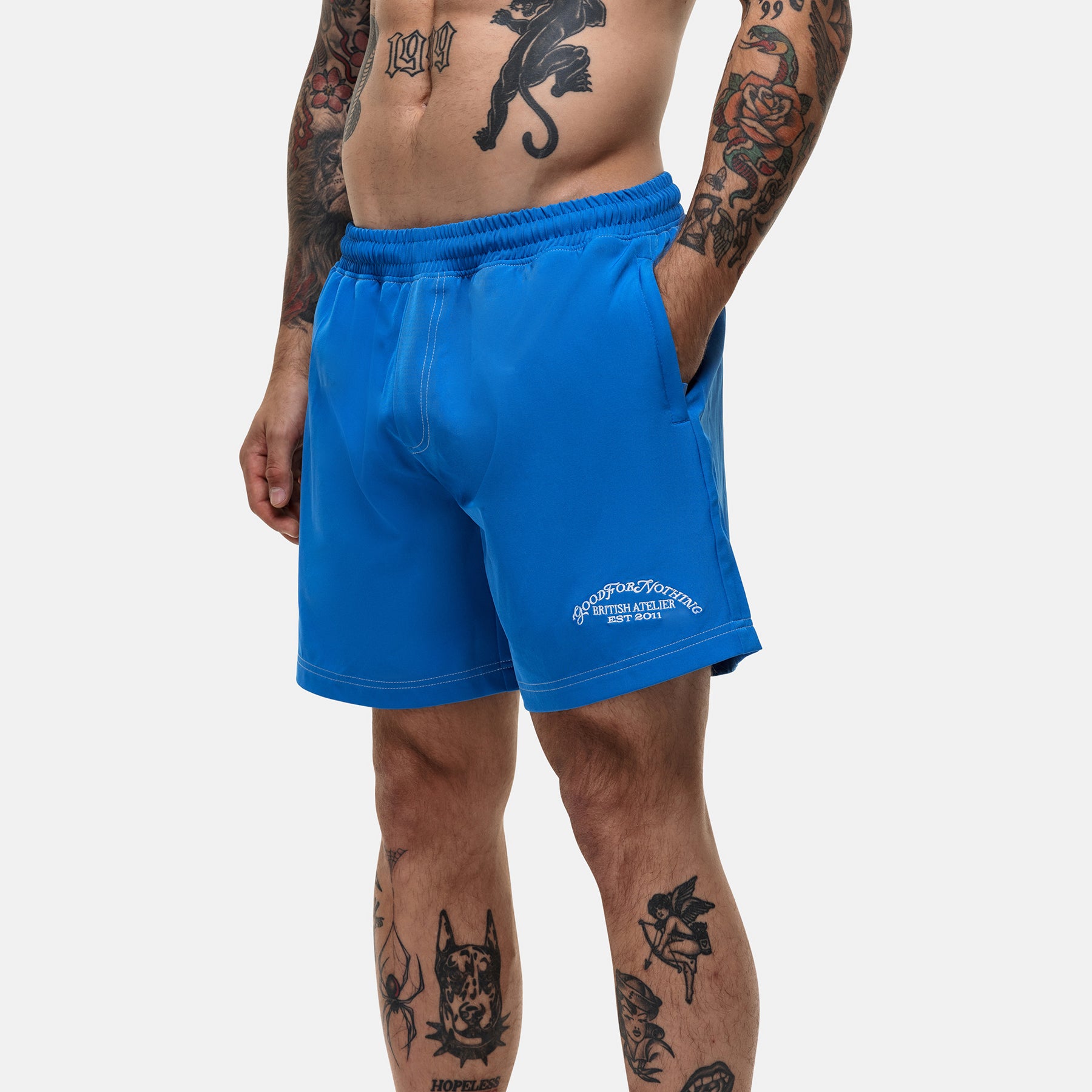 Atelier Blue Swim Shorts