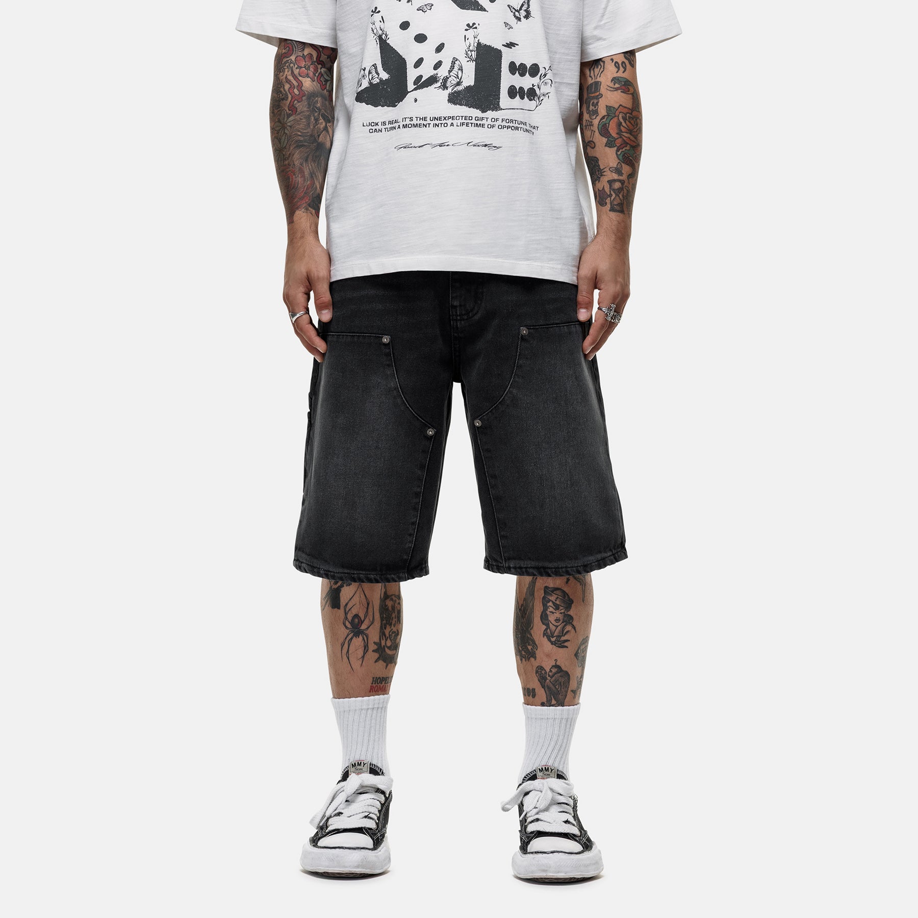 Mens Denim Shorts, Jogger Shorts & Swim Shorts | GOODFORNOTHING®